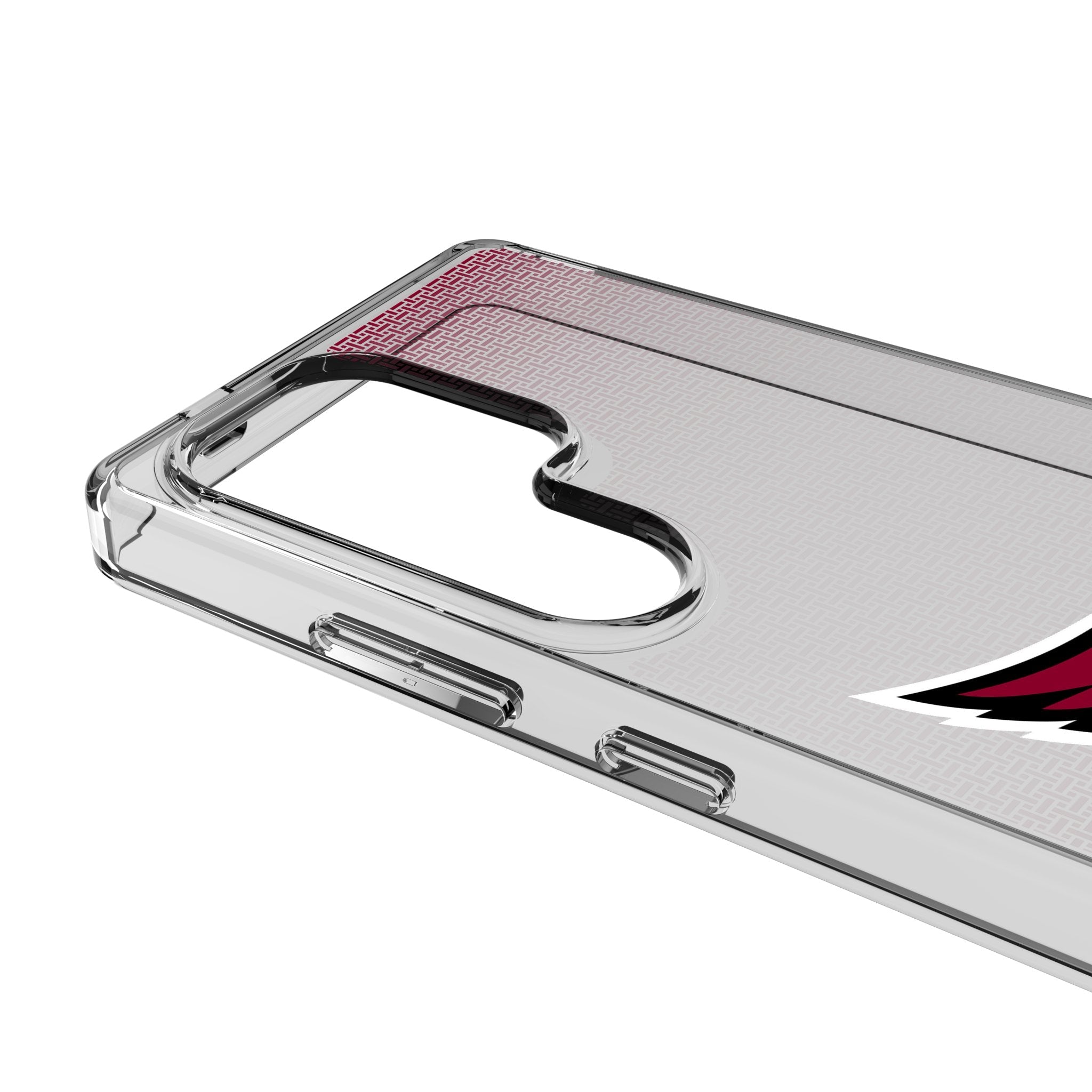 Arizona Cardinals Linen Clear Phone Case for Samsung Galaxy 3