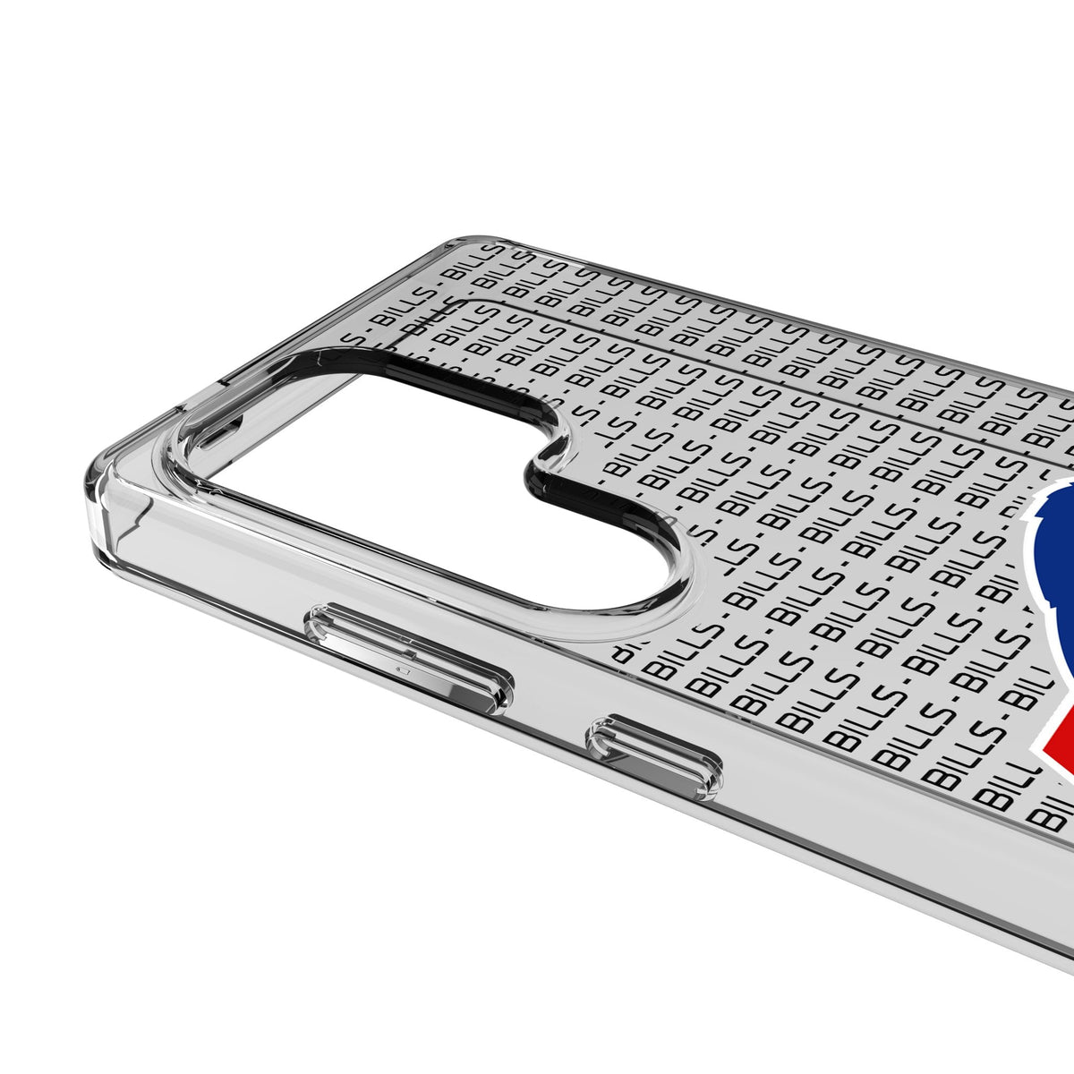 Buffalo Bills Text Backdrop Clear Phone Case for Samsung Galaxy 3