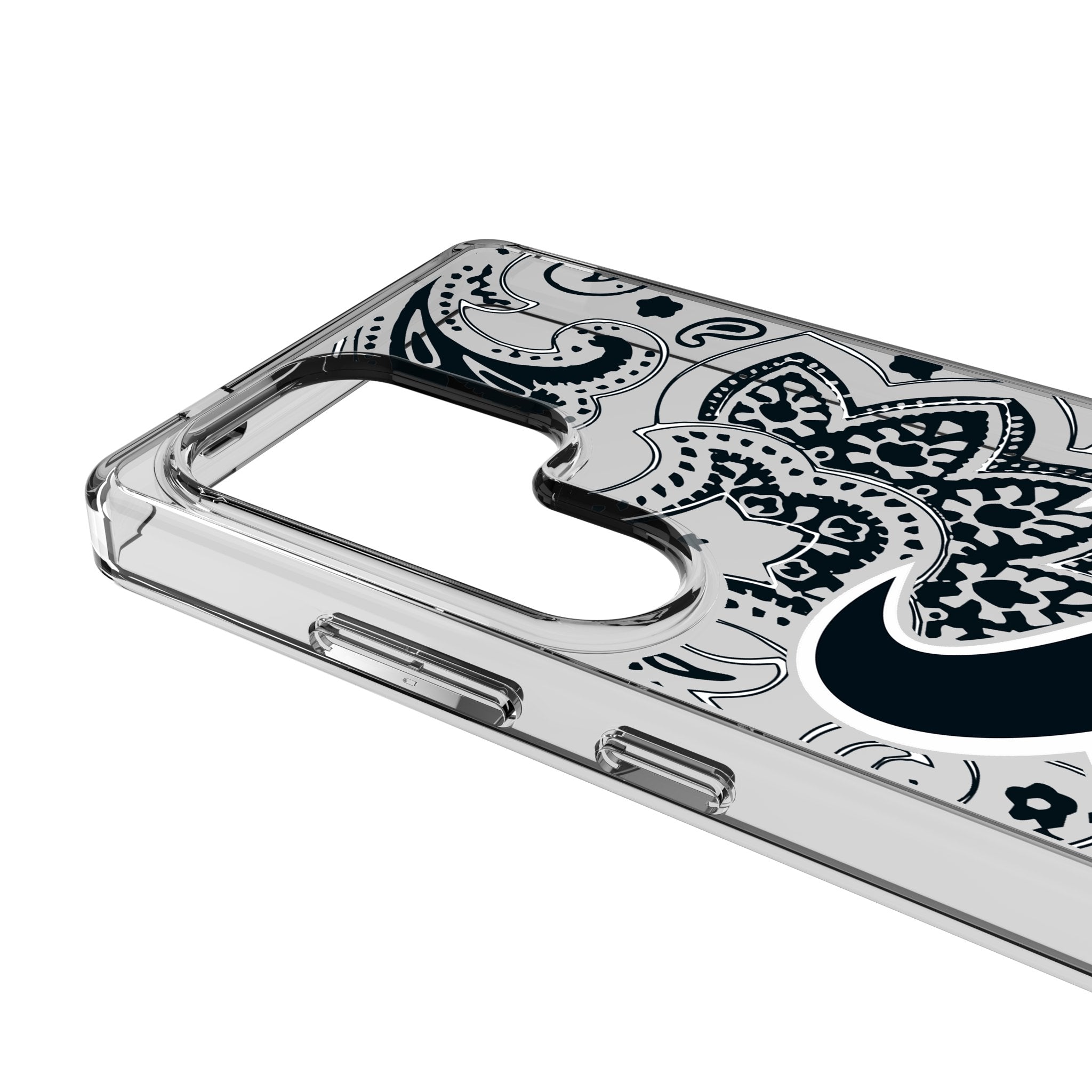 Houston Texans Paisley Clear Phone Case for Samsung Galaxy 3