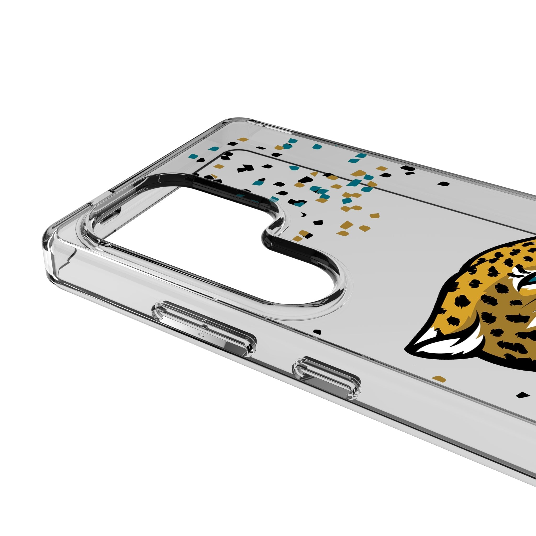 Jacksonville Jaguars Confetti Clear Phone Case for Samsung Galaxy 3