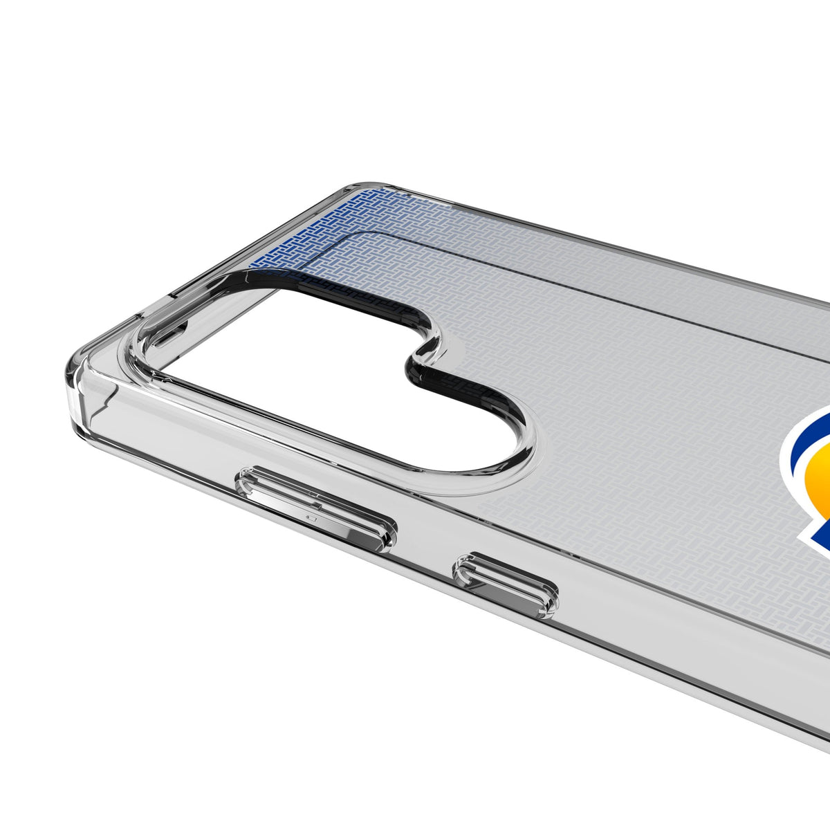 Los Angeles Rams Linen Clear Phone Case for Samsung Galaxy 3