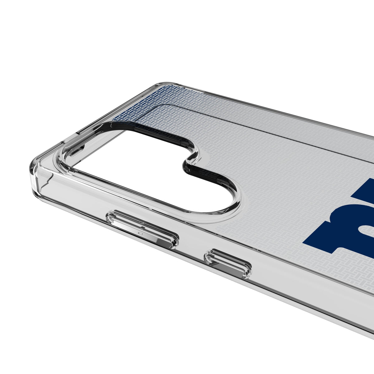 New York Giants Linen Clear Phone Case for Samsung Galaxy 3