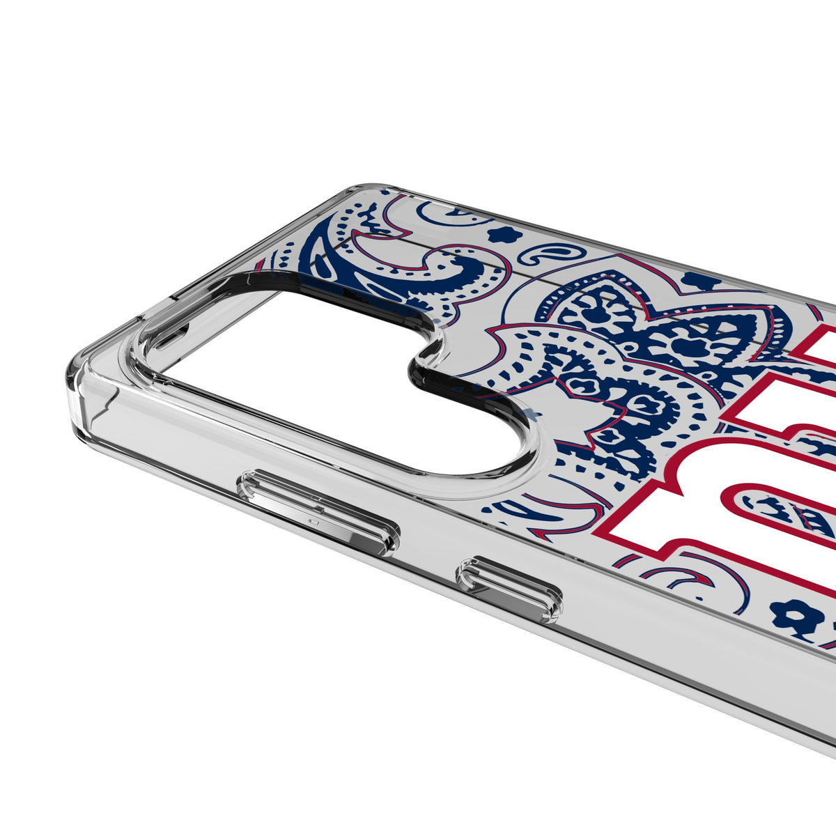 New York Giants Paisley Clear Phone Case for Samsung Galaxy 3