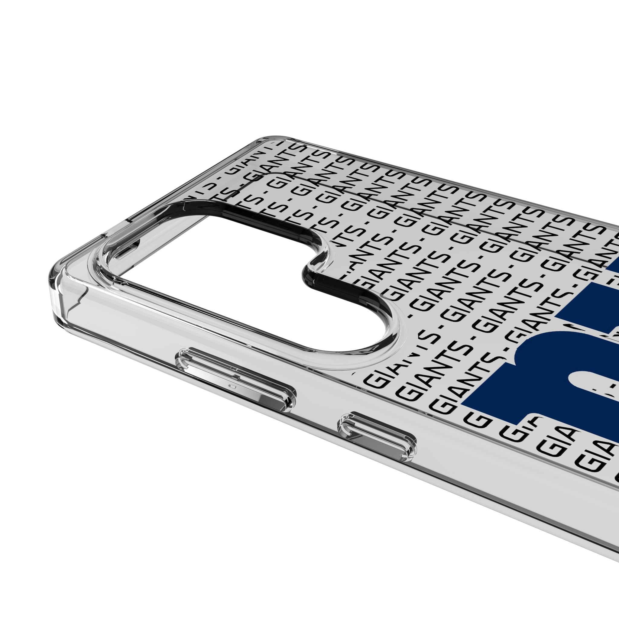 New York Giants Text Backdrop Clear Phone Case for Samsung Galaxy 3