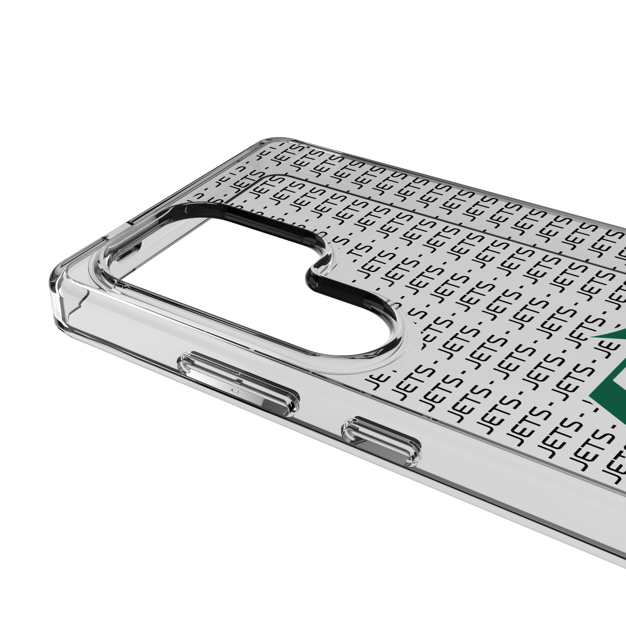 New York Jets Text Backdrop Clear Phone Case for Samsung Galaxy 3
