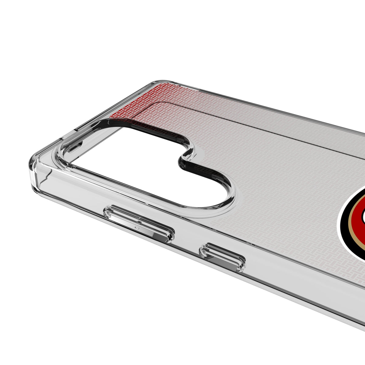 San Francisco 49ers Linen Clear Phone Case for Samsung Galaxy 3