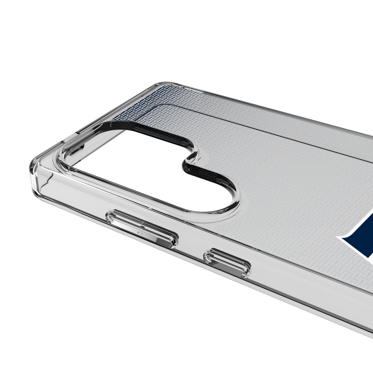 Seattle Seahawks Linen Clear Phone Case for Samsung Galaxy 3