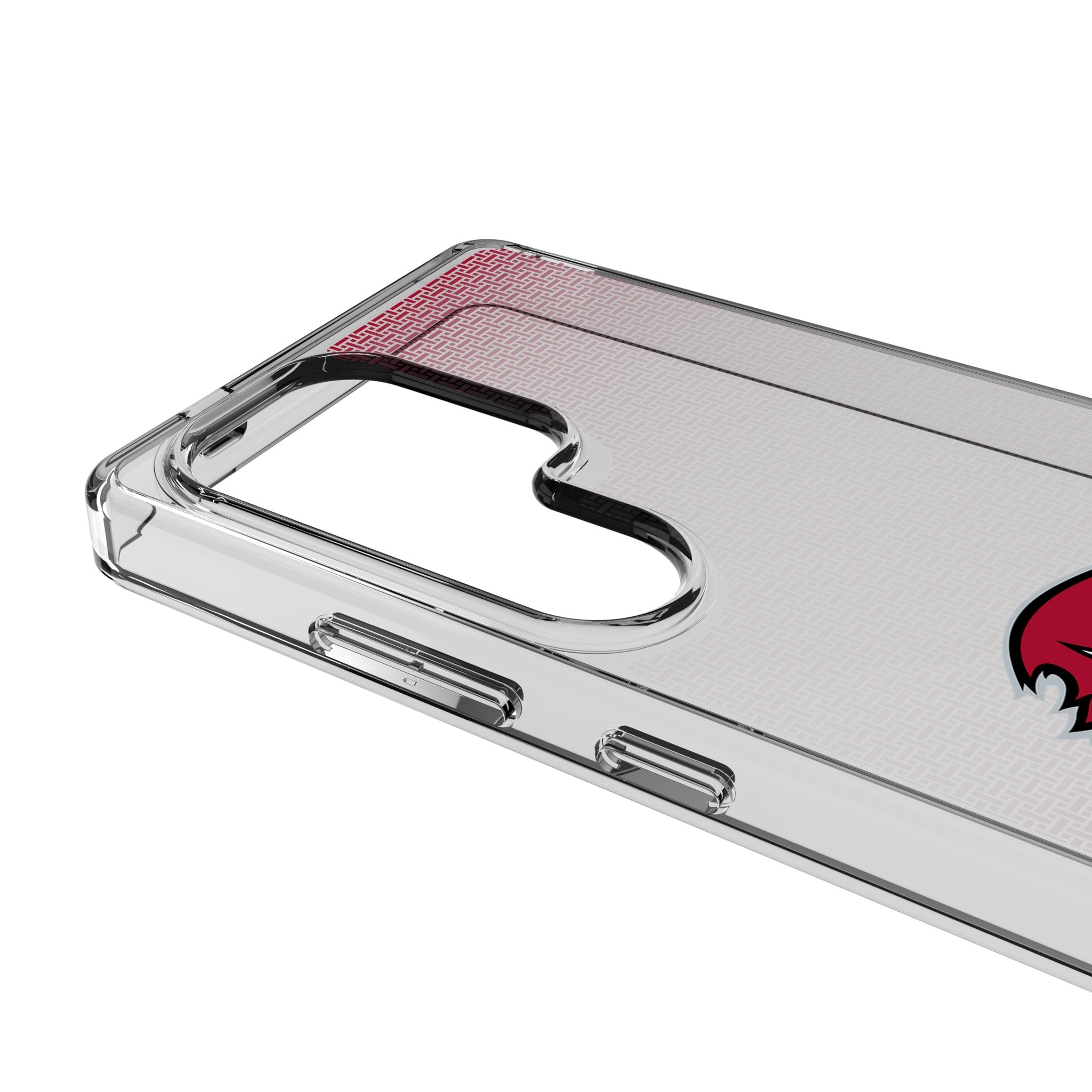 Tampa Bay Buccaneers Linen Clear Phone Case for Samsung Galaxy 3