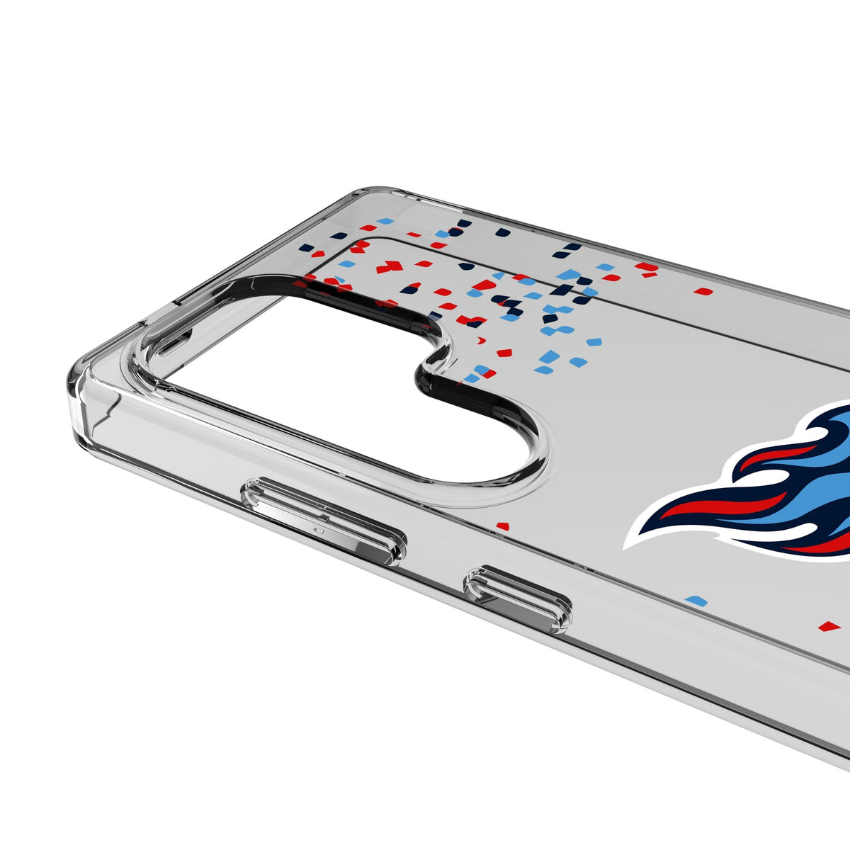 Tennessee Titans Confetti Clear Phone Case for Samsung Galaxy 3