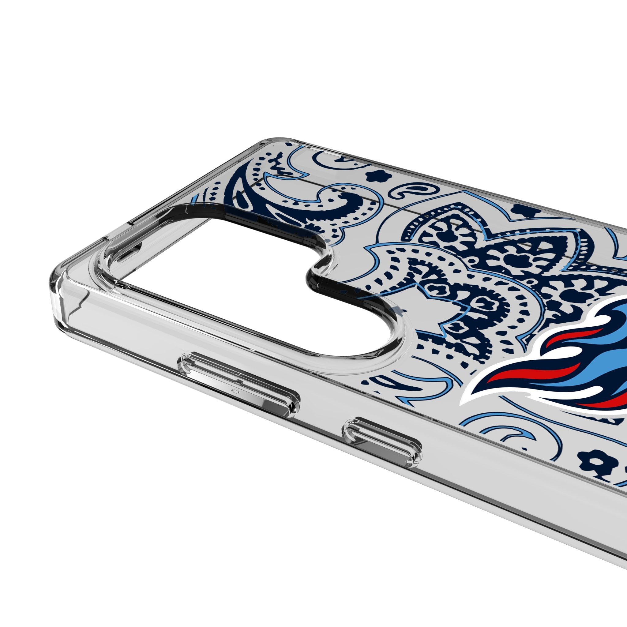 Tennessee Titans Paisley Clear Phone Case for Samsung Galaxy 3