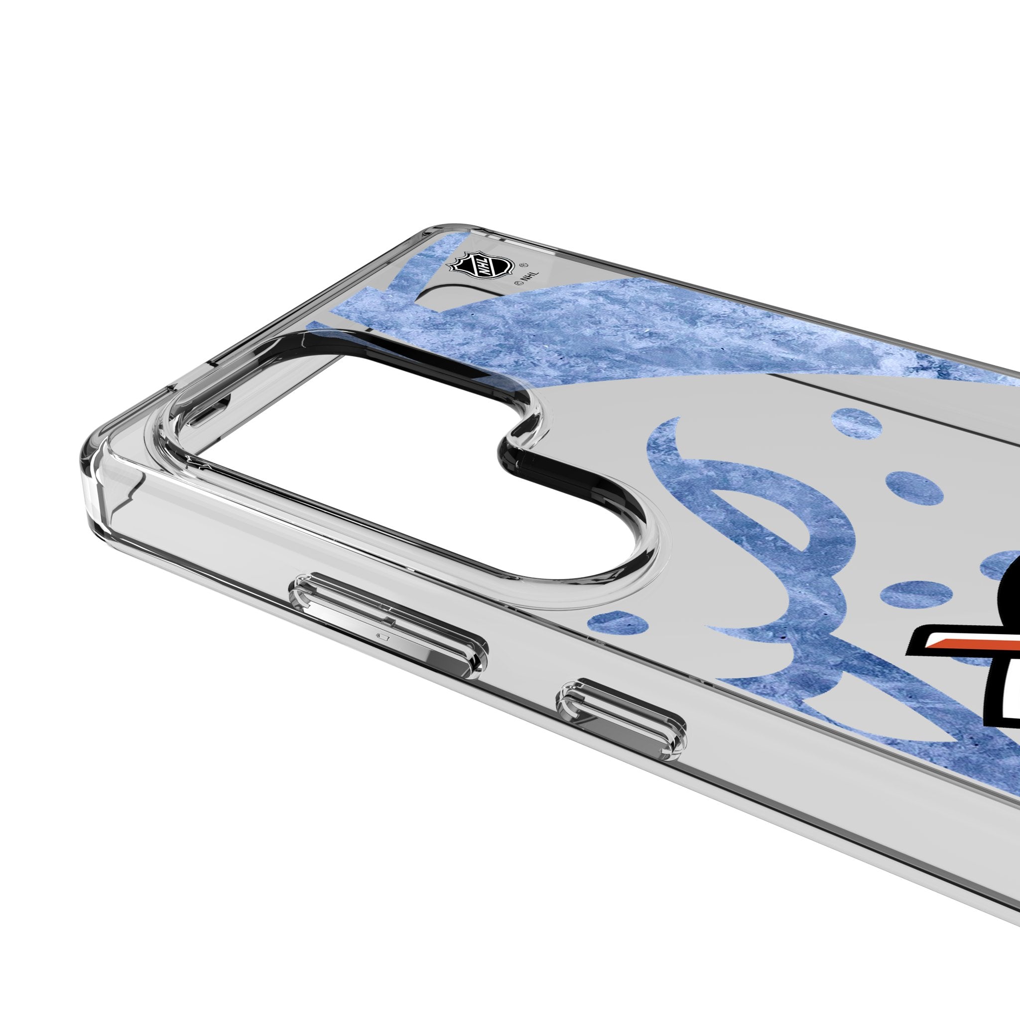 Anaheim Ducks Ice Tilt Clear Phone Case for Samsung Galaxy 3