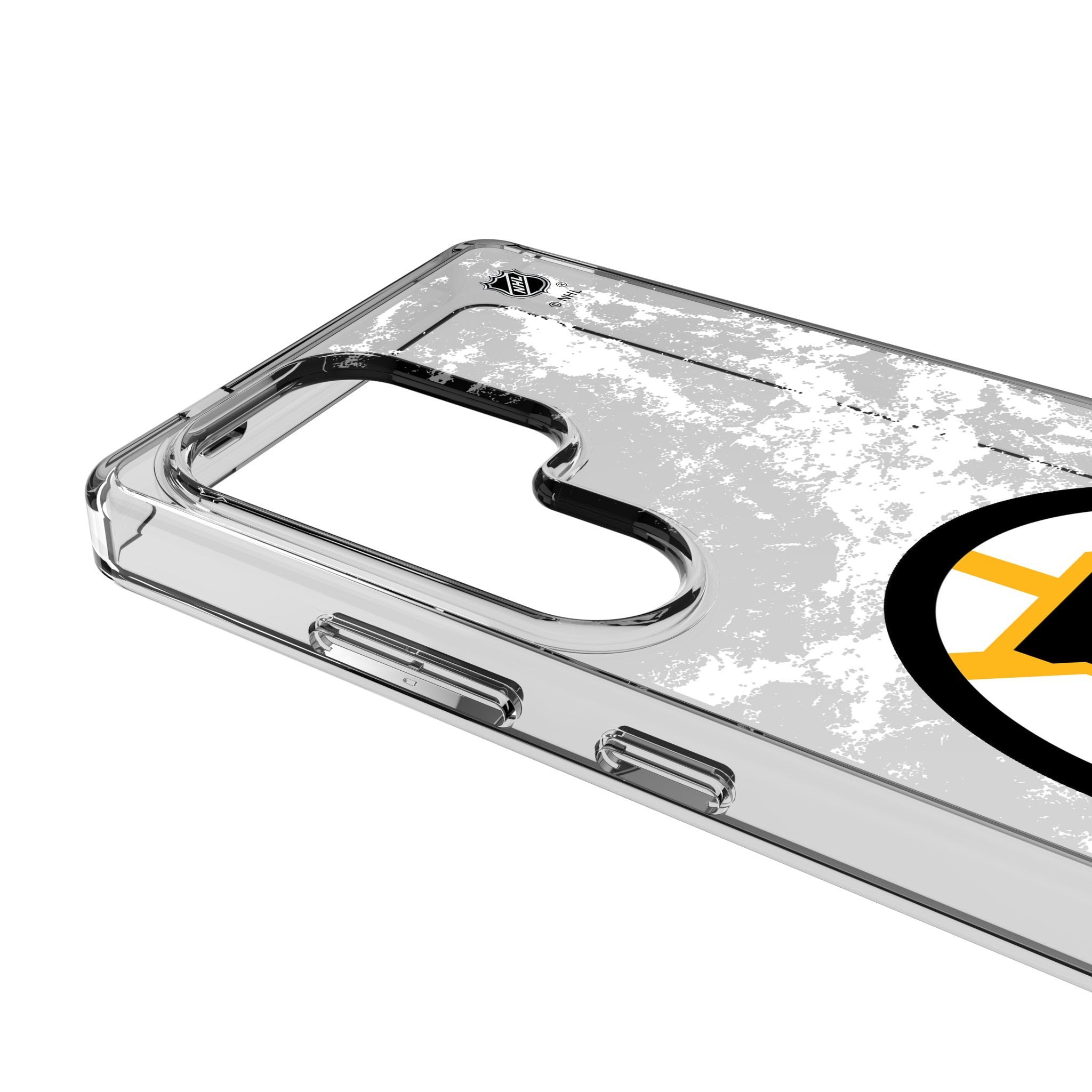 Boston Bruins Ice Stripe Clear Phone Case for Samsung Galaxy 3