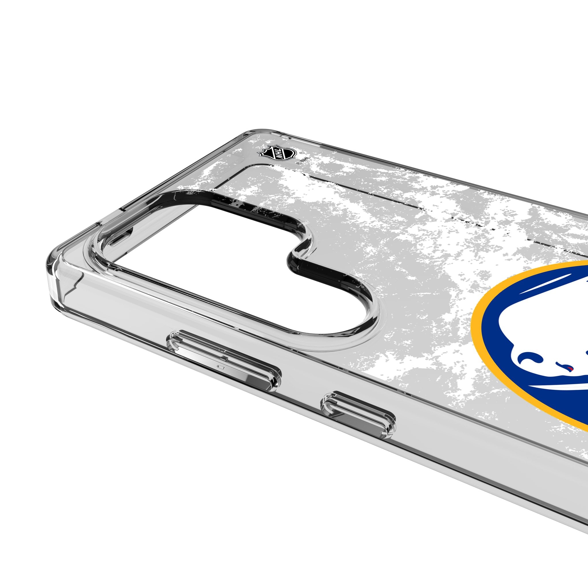 Buffalo Sabres Ice Stripe Clear Phone Case for Samsung Galaxy 3