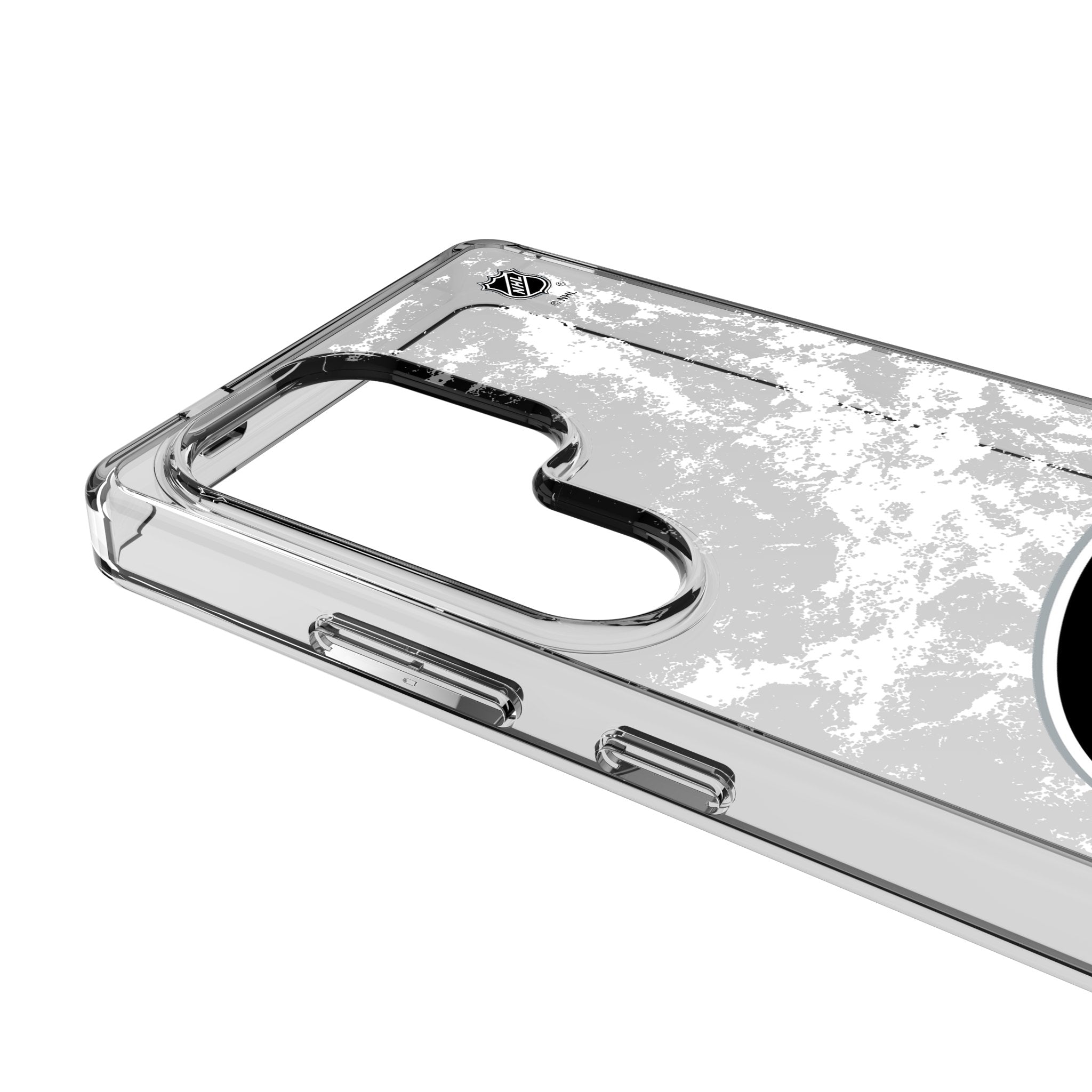 Carolina Hurricanes Ice Stripe Clear Phone Case for Samsung Galaxy 3