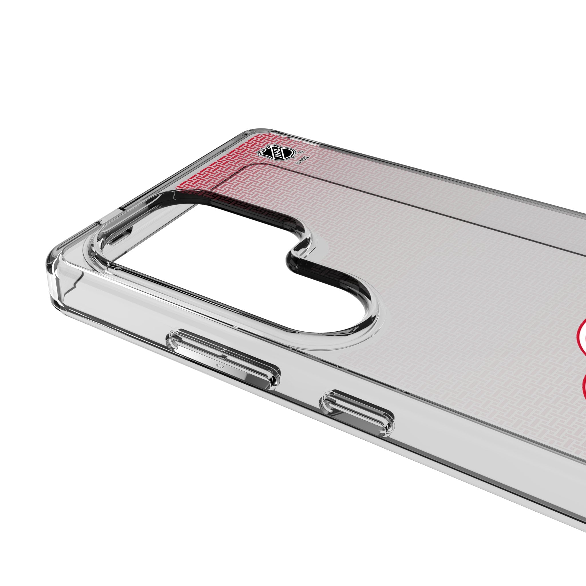 Detroit Red Wings Linen Clear Phone Case for Samsung Galaxy 3