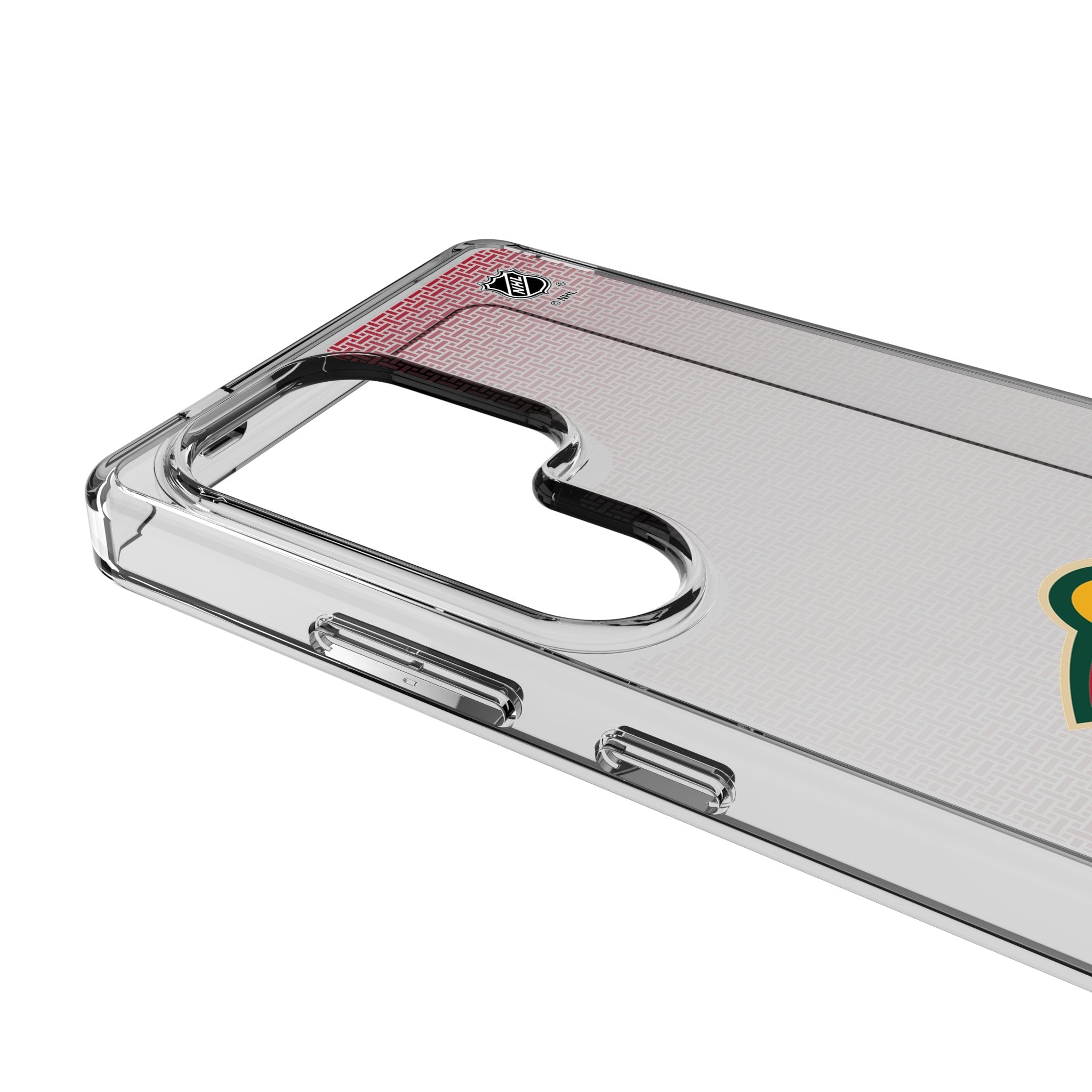 Minnesota Wild Linen Clear Phone Case for Samsung Galaxy 3