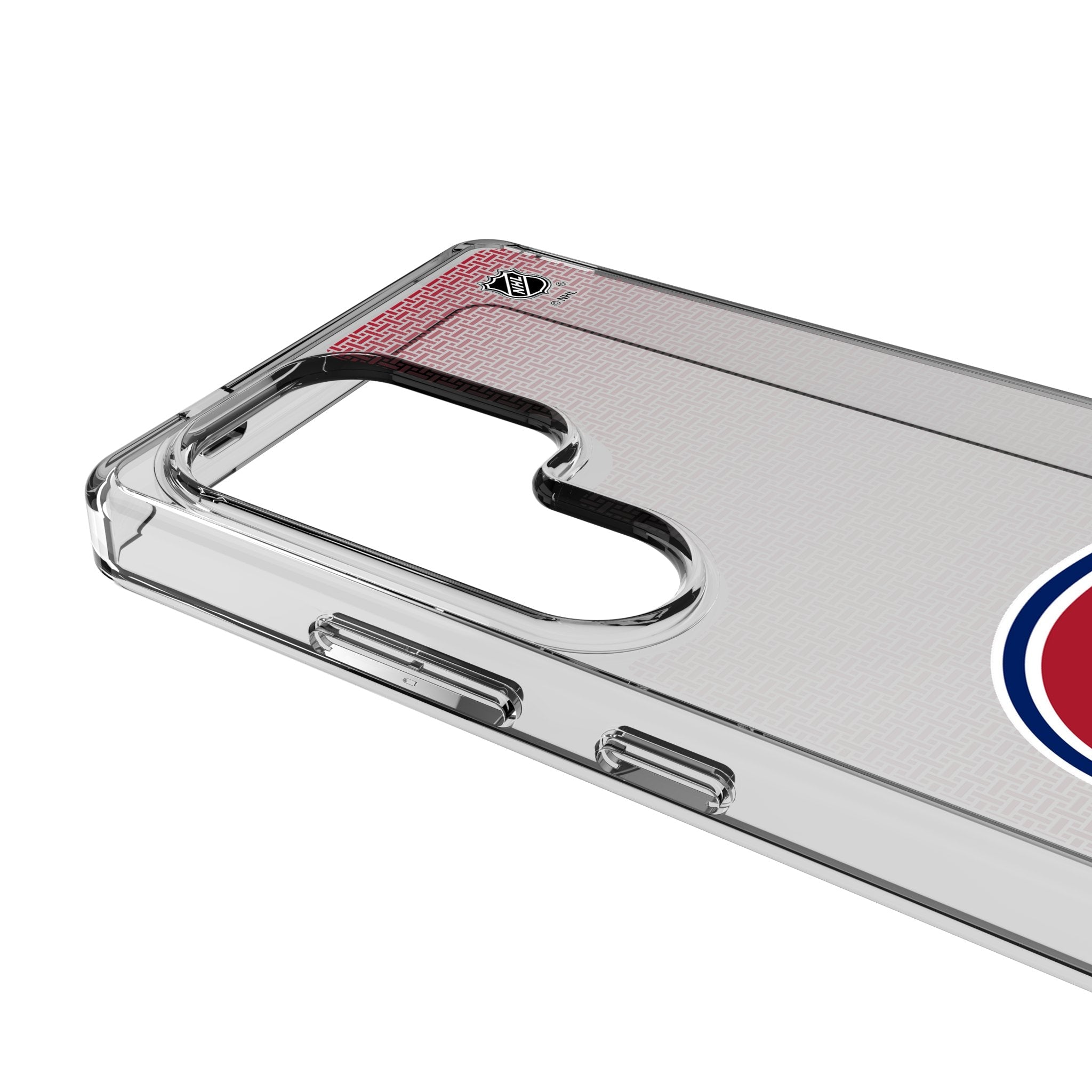 Montreal Canadiens Linen Clear Phone Case for Samsung Galaxy 3