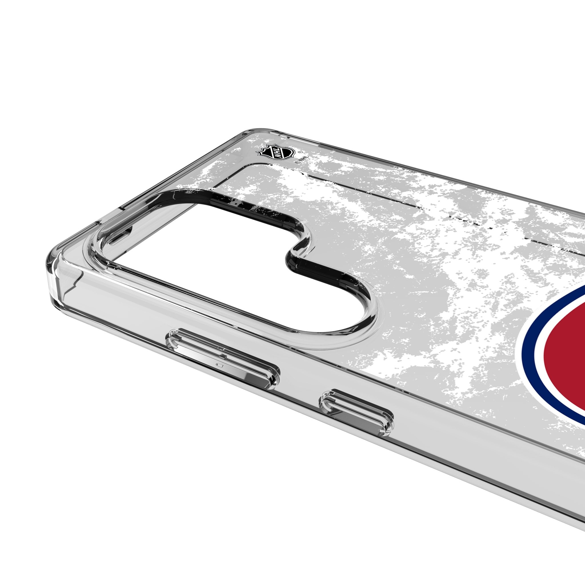 Montreal Canadiens Ice Stripe Clear Phone Case for Samsung Galaxy 3