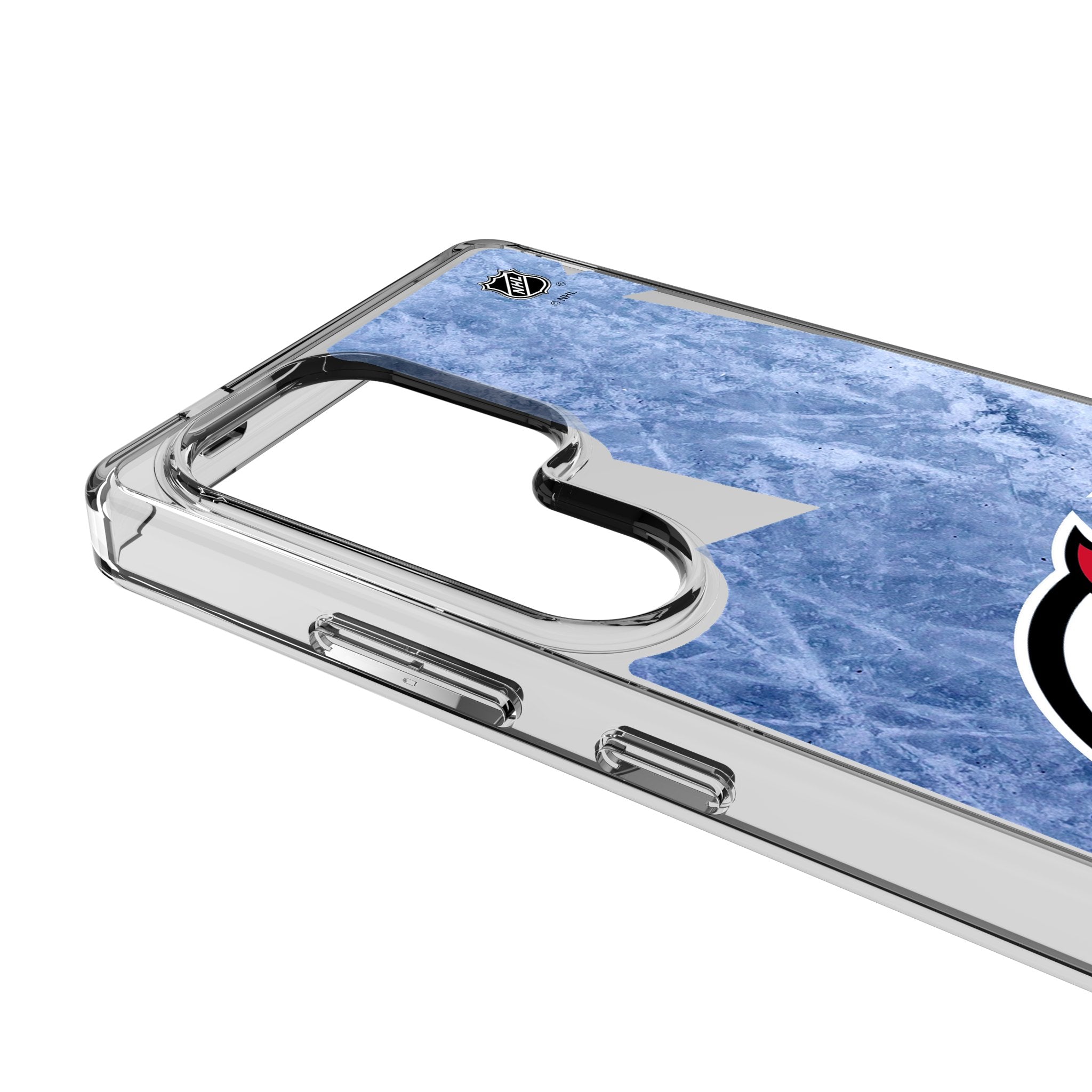 New Jersey Devils Ice Tilt Clear Phone Case for Samsung Galaxy 3