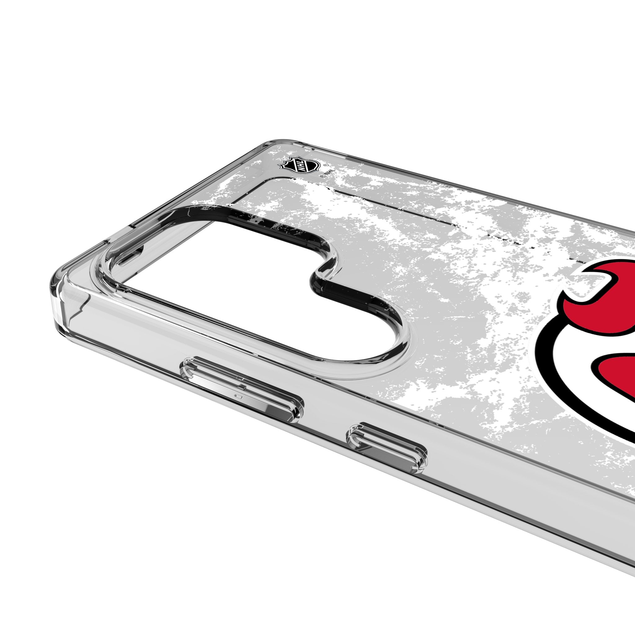 New Jersey Devils Ice Stripe Clear Phone Case for Samsung Galaxy 3
