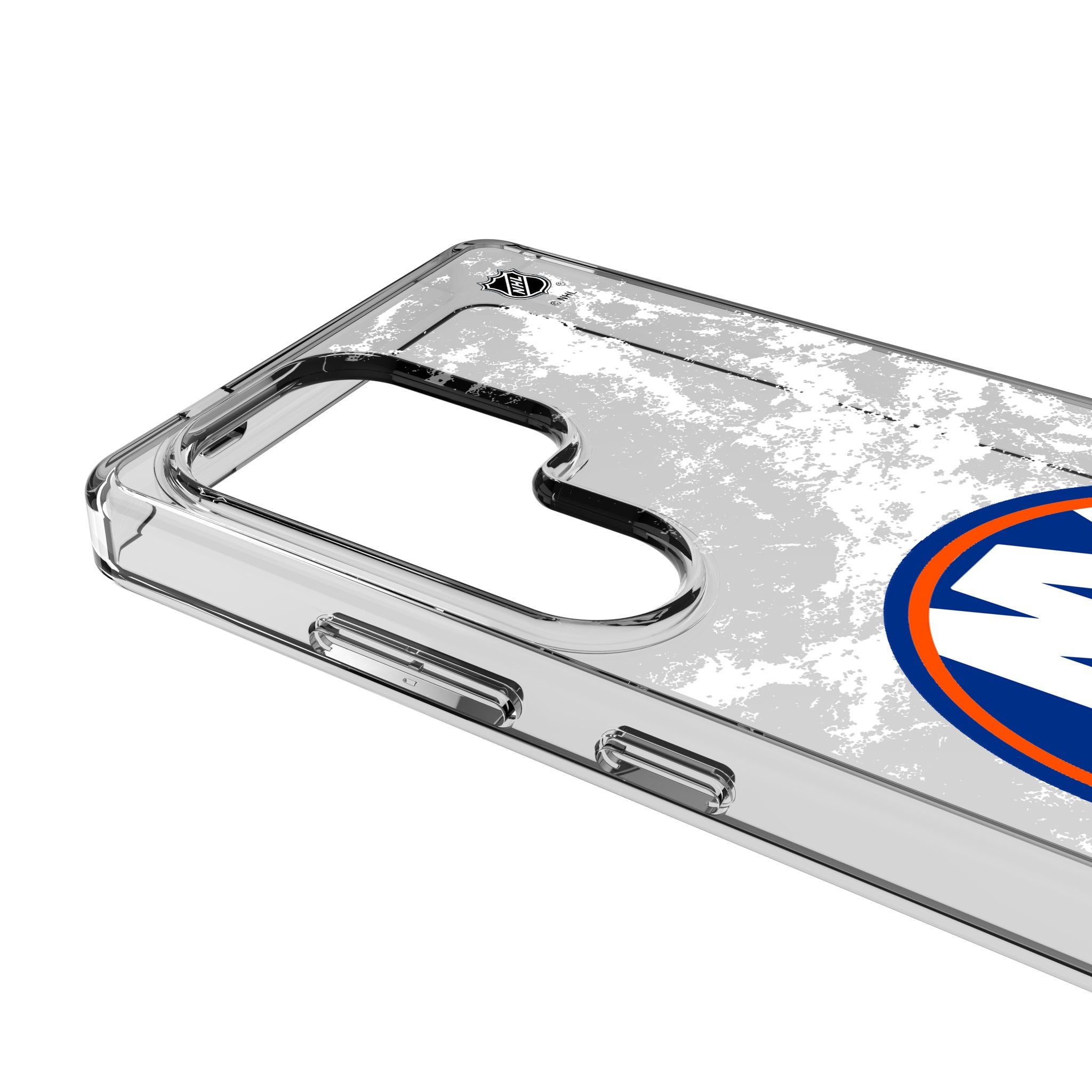 New York Islanders Ice Stripe Clear Phone Case for Samsung Galaxy 3
