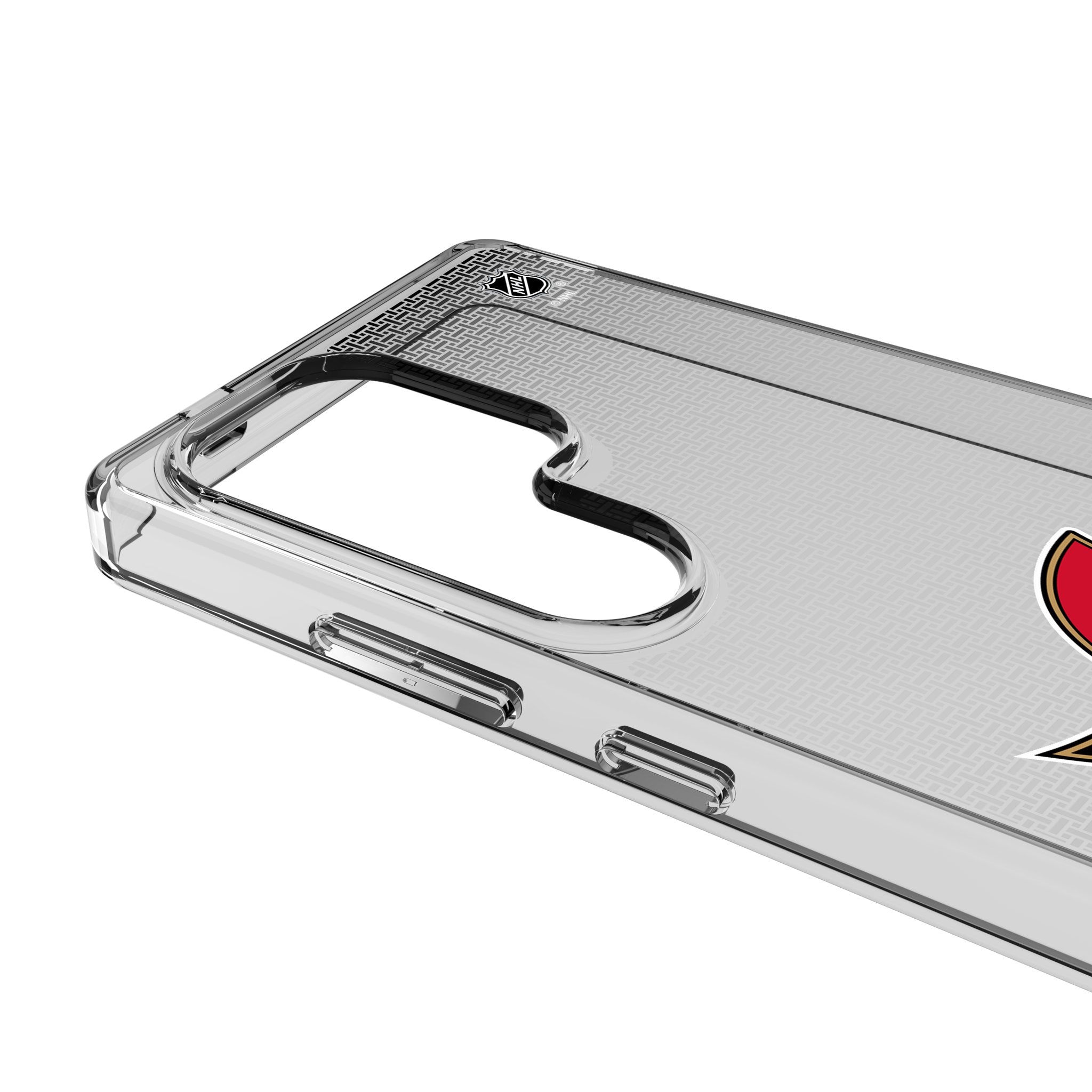 Ottawa Senators Linen Clear Phone Case for Samsung Galaxy 3