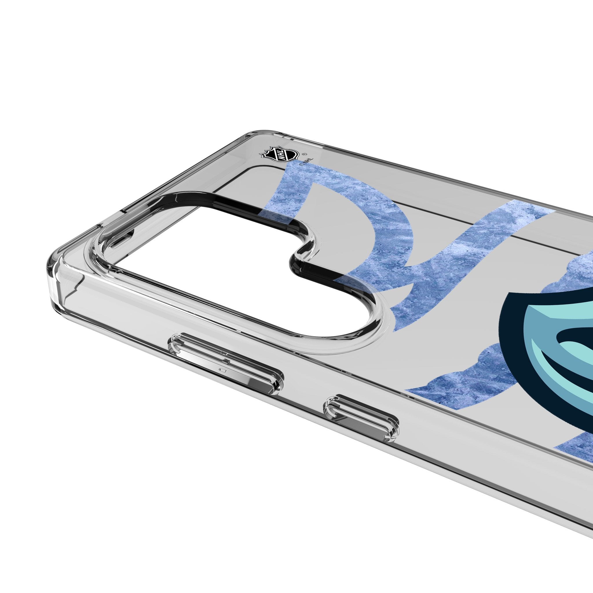 Seattle Kraken Ice Tilt Clear Phone Case for Samsung Galaxy 3