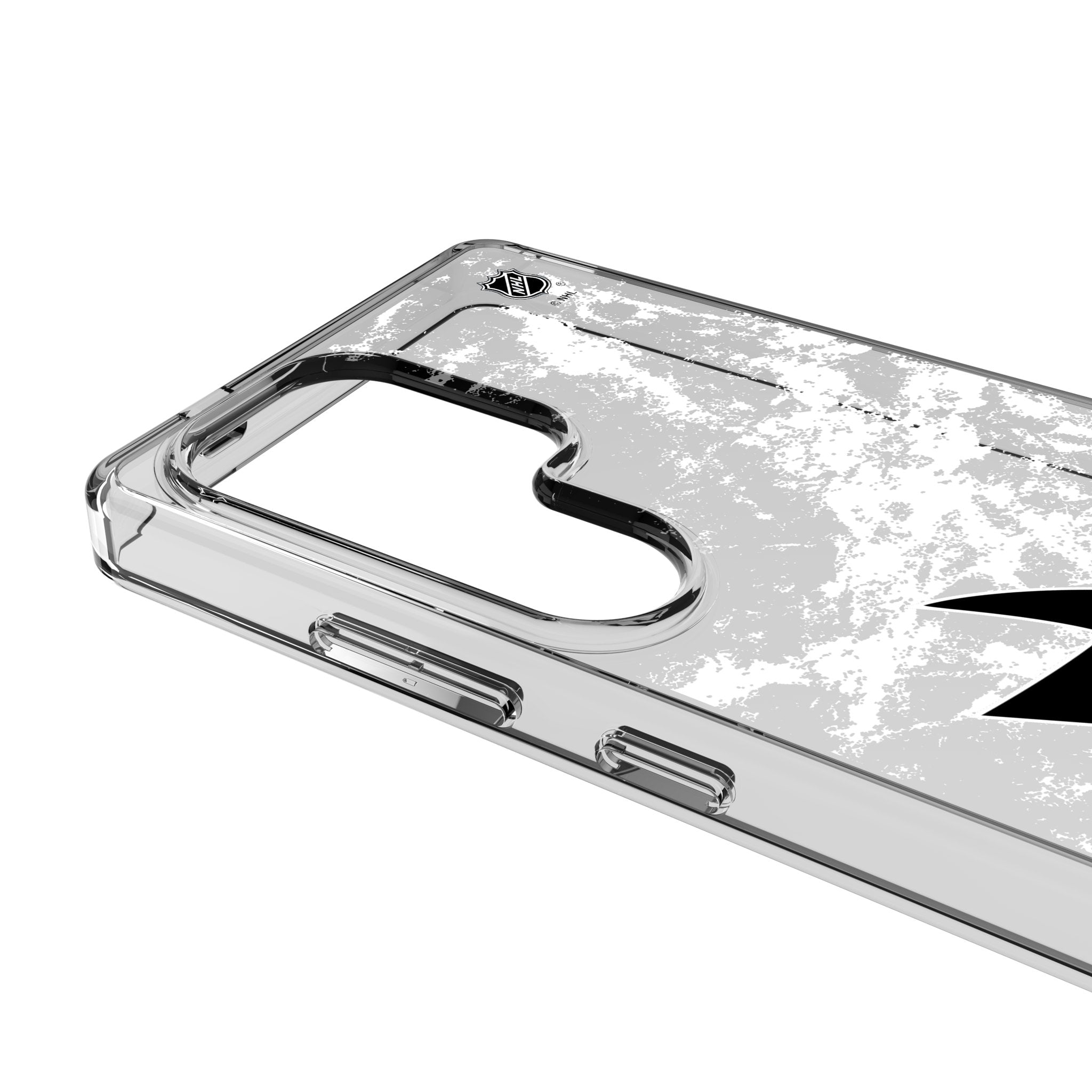 San Jose Sharks Ice Stripe Clear Phone Case for Samsung Galaxy 3