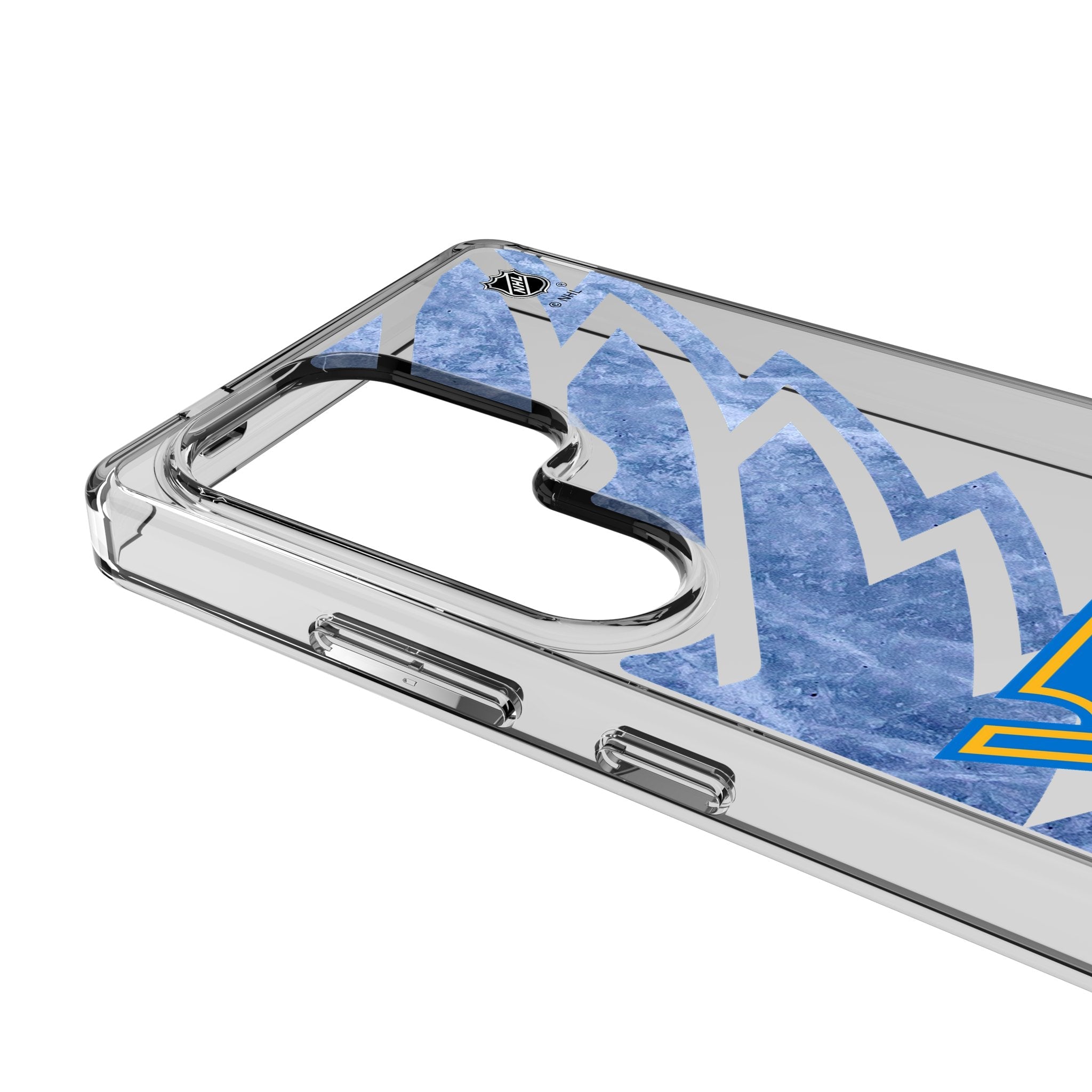 St. Louis Blues Ice Tilt Clear Phone Case for Samsung Galaxy 3