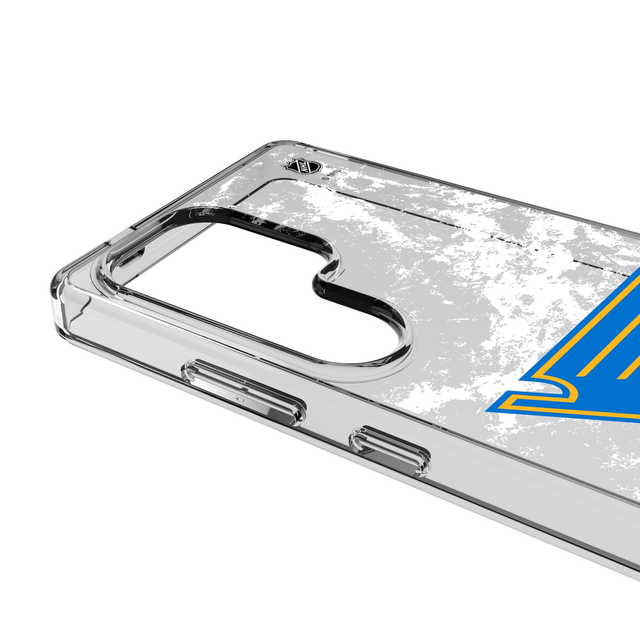 St. Louis Blues Ice Stripe Clear Phone Case for Samsung Galaxy 3