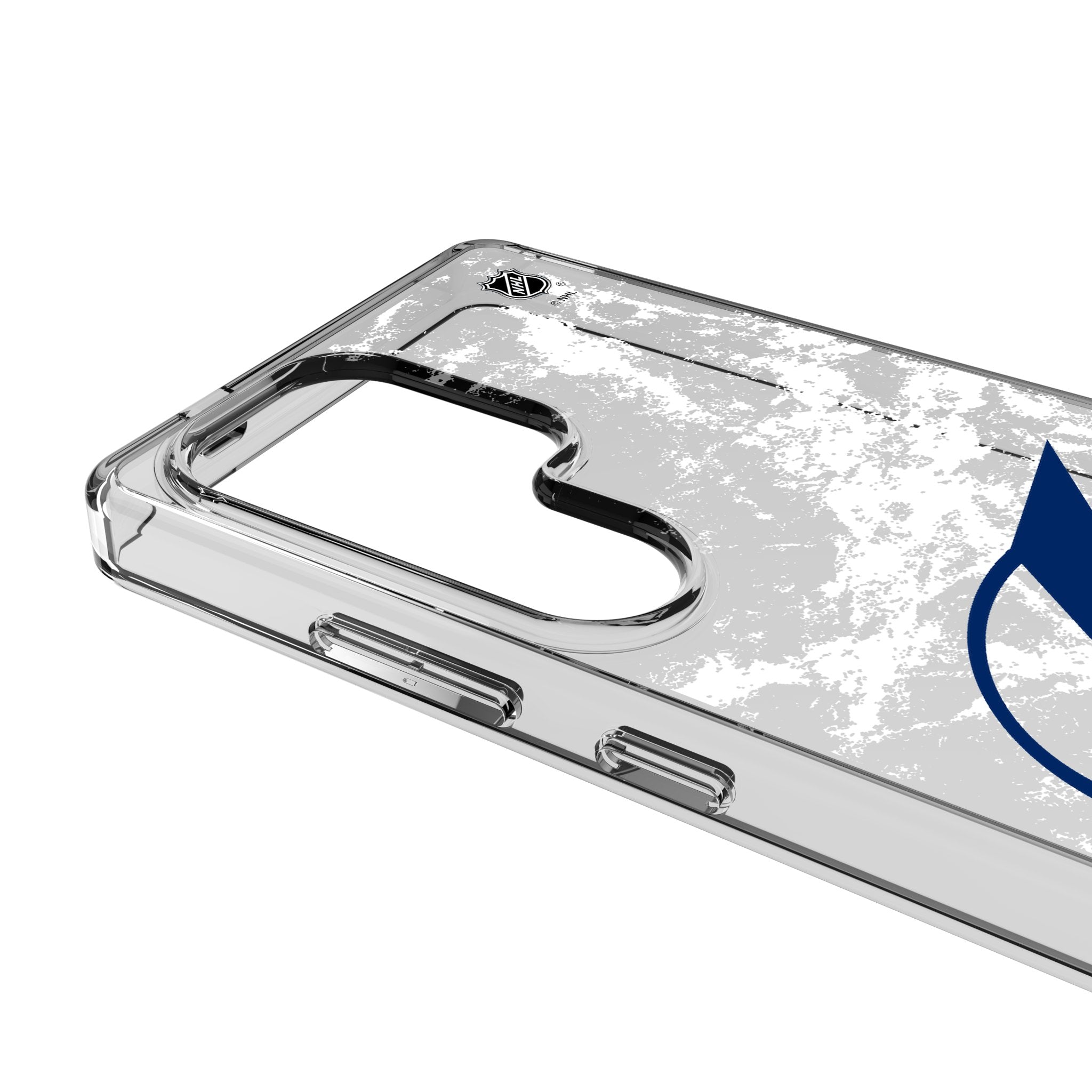 Tampa Bay Lightning Ice Stripe Clear Phone Case for Samsung Galaxy 3