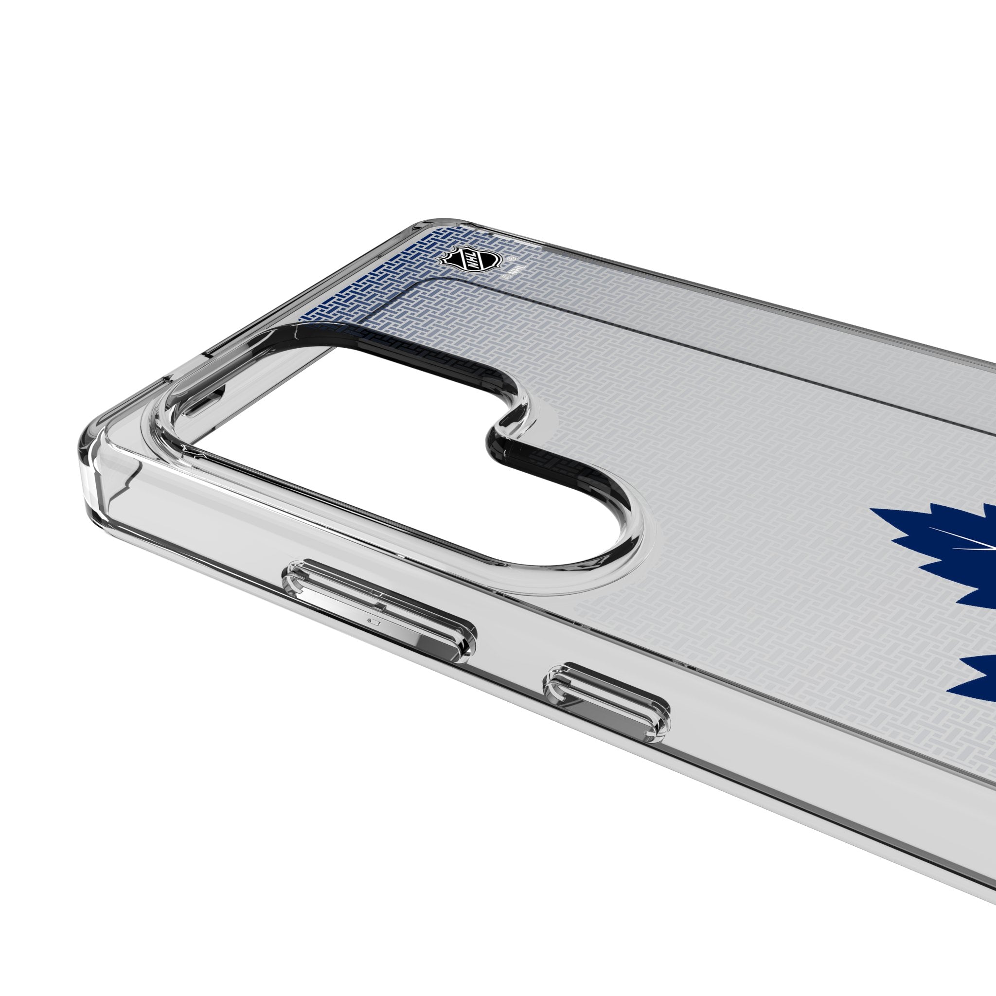 Toronto Maple Leafs Linen Clear Phone Case for Samsung Galaxy 3