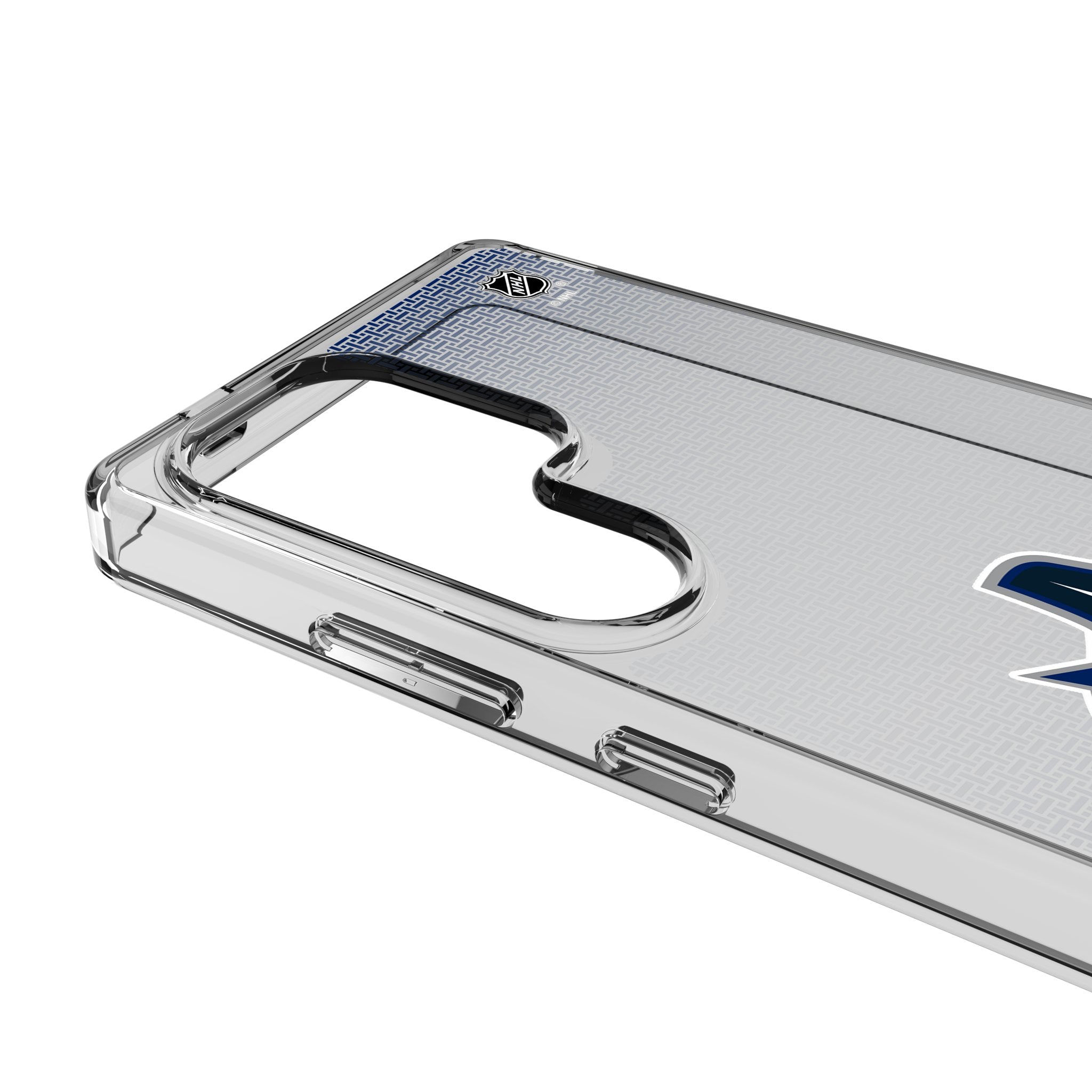Vancouver Canucks Linen Clear Phone Case for Samsung Galaxy 3