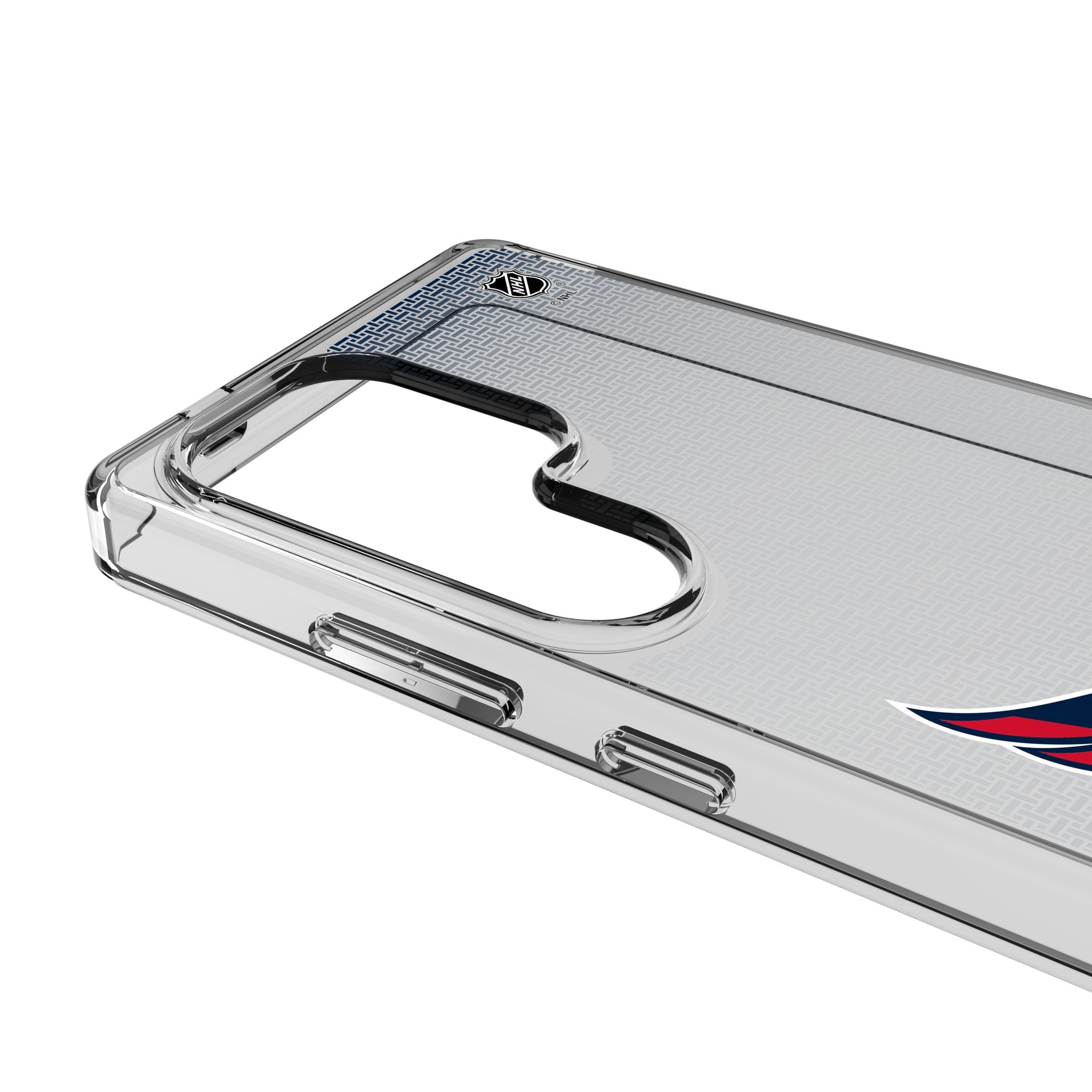 Washington Capitals Linen Clear Phone Case for Samsung Galaxy 3