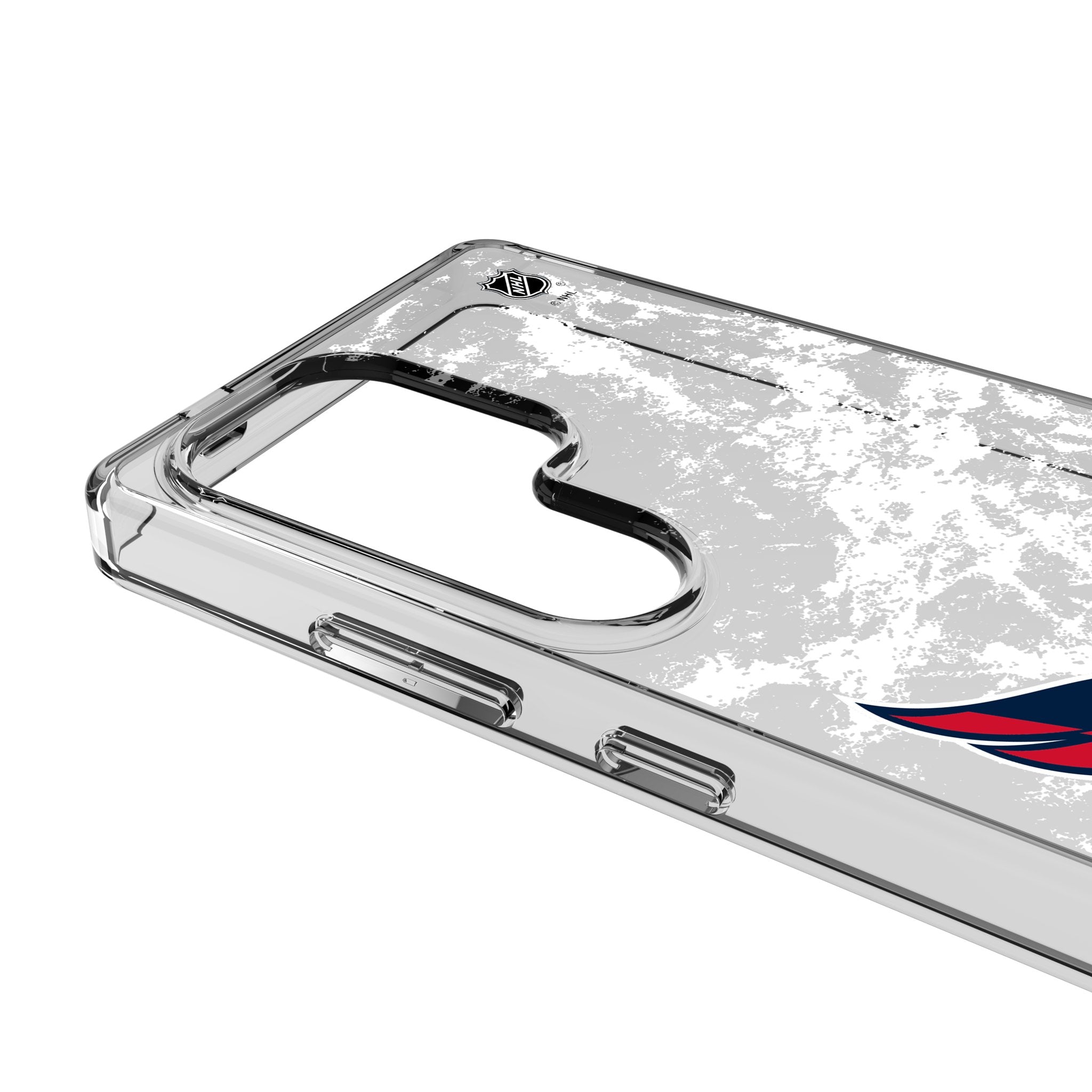 Washington Capitals Ice Stripe Clear Phone Case for Samsung Galaxy 3