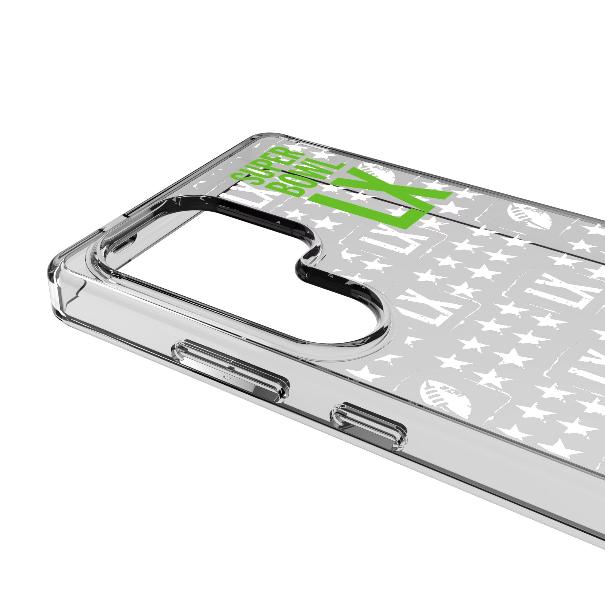 Seattle Seahawks 2026 Super Bowl Clear Phone Case for Samsung Galaxy 3