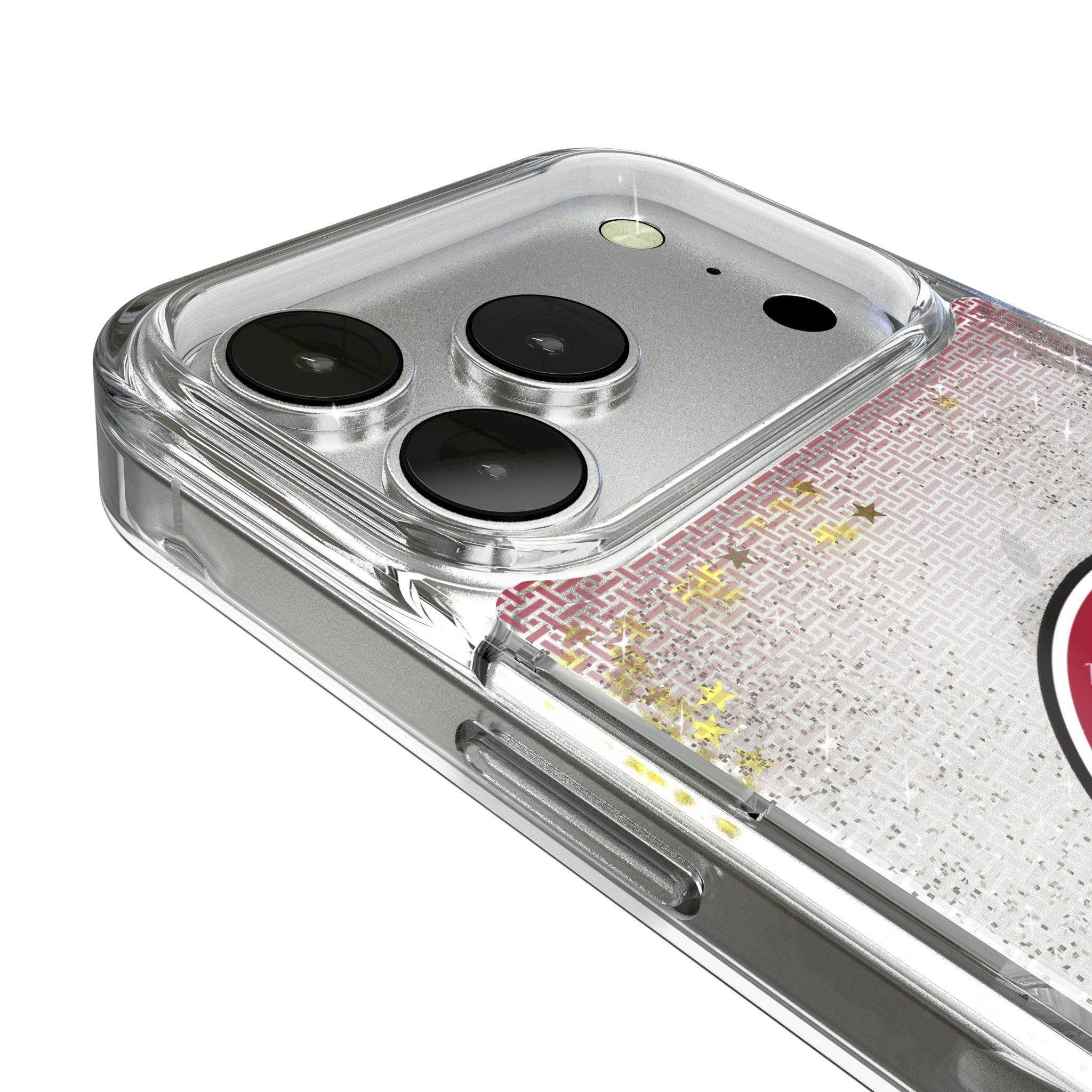 University of Alabama Crimson Tide Linen Glitter Phone Case for Apple iPhone 17 Series 3
