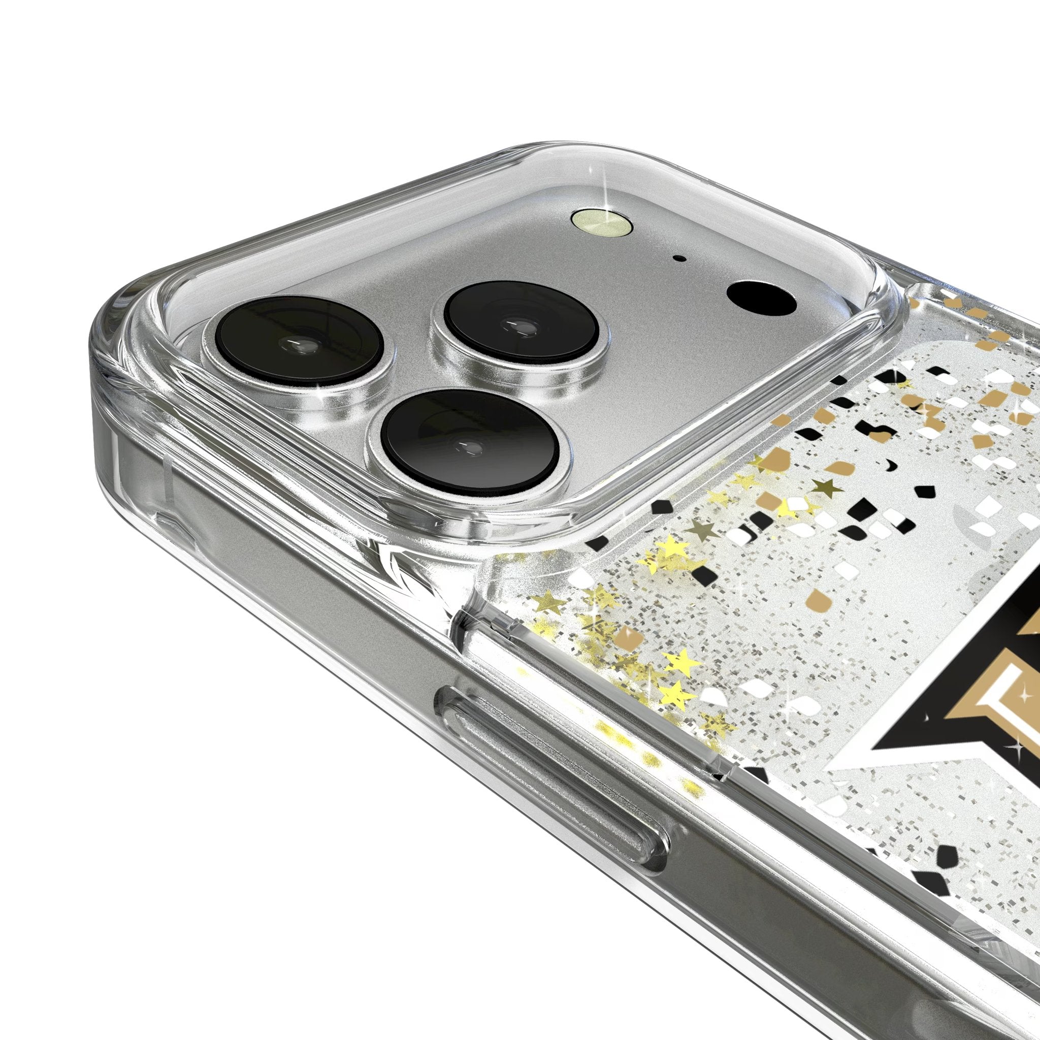 University of Central Florida Golden Knights Confetti Glitter Phone Case for Apple iPhone 17 Series 3