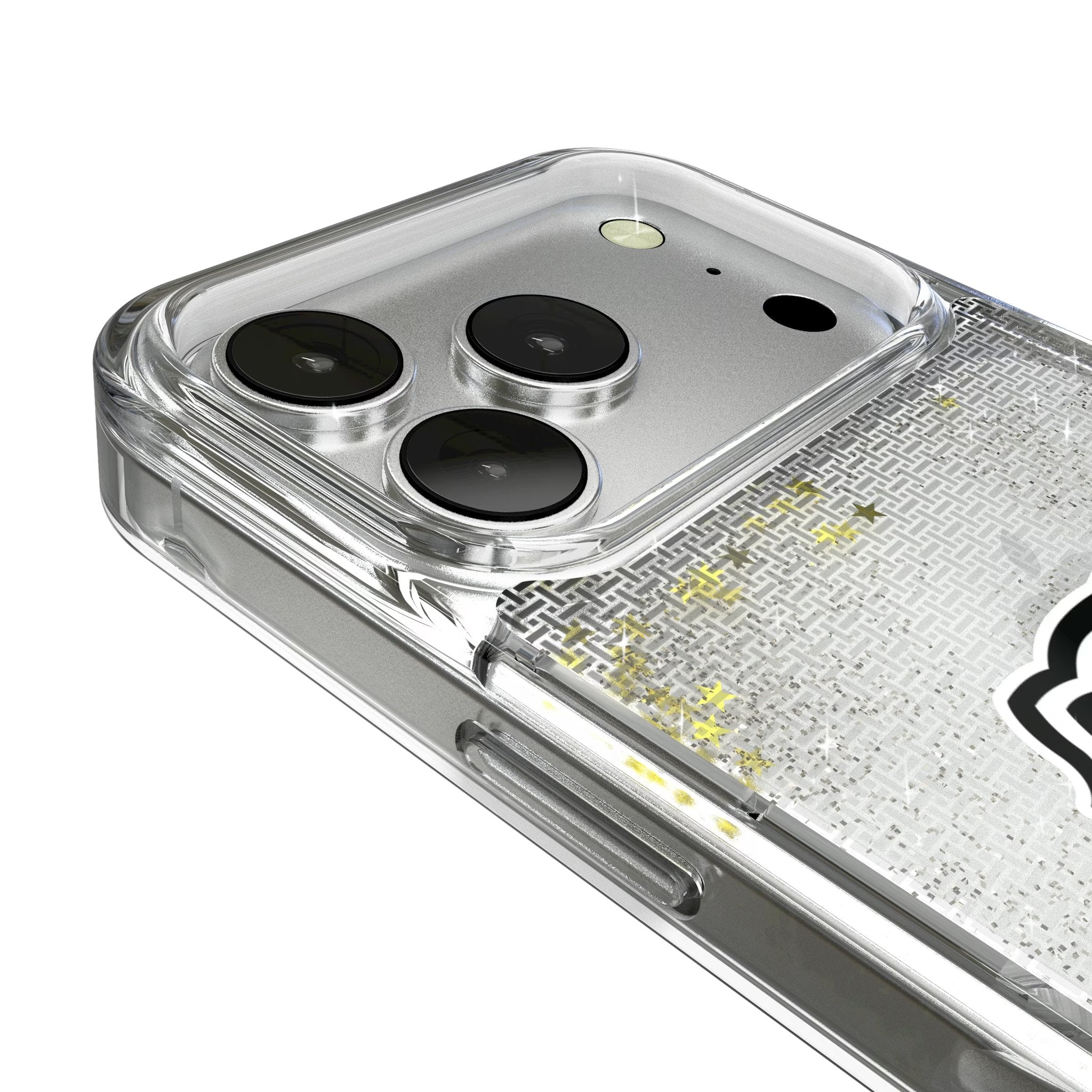 University of Georgia Bulldogs Uga Linen Glitter Phone Case for Apple iPhone 17 Series 3