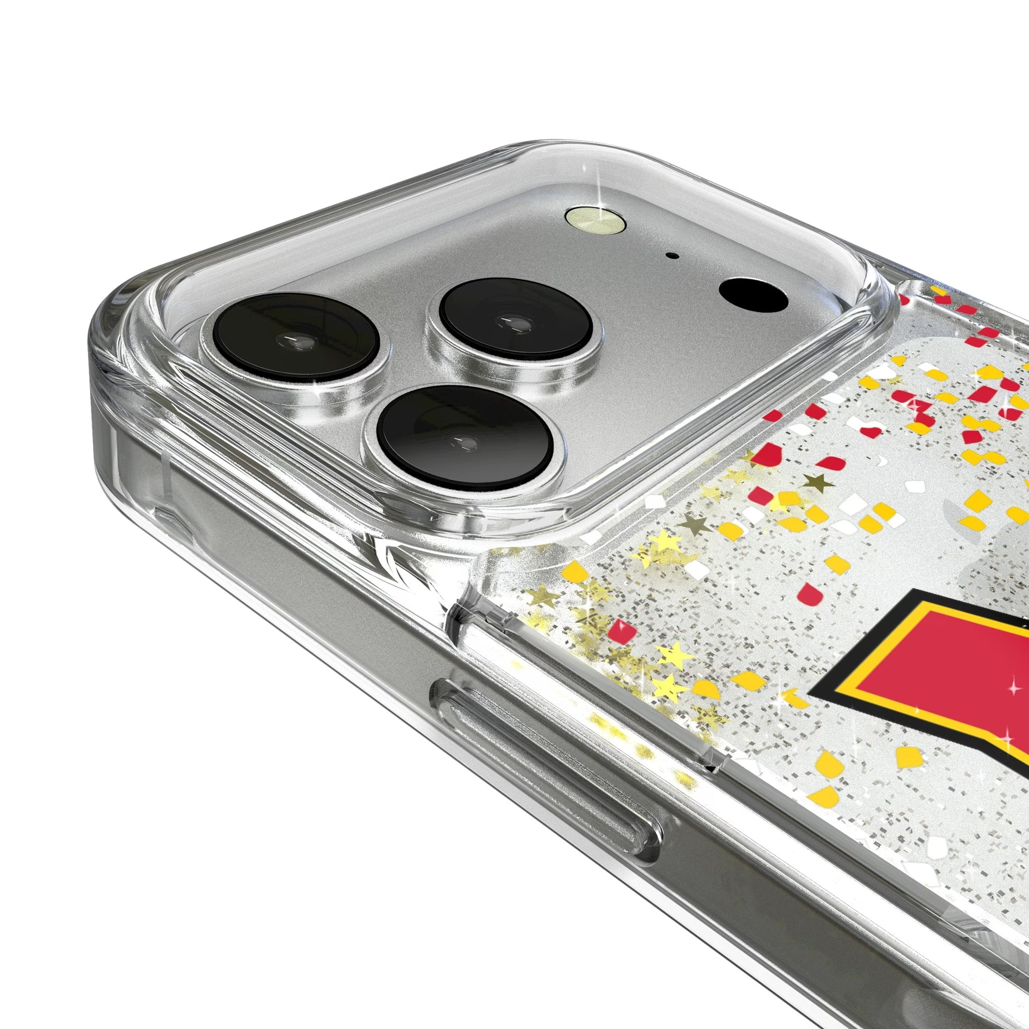University of Maryland Terrapins Confetti Glitter Phone Case for Apple iPhone 17 Series 3
