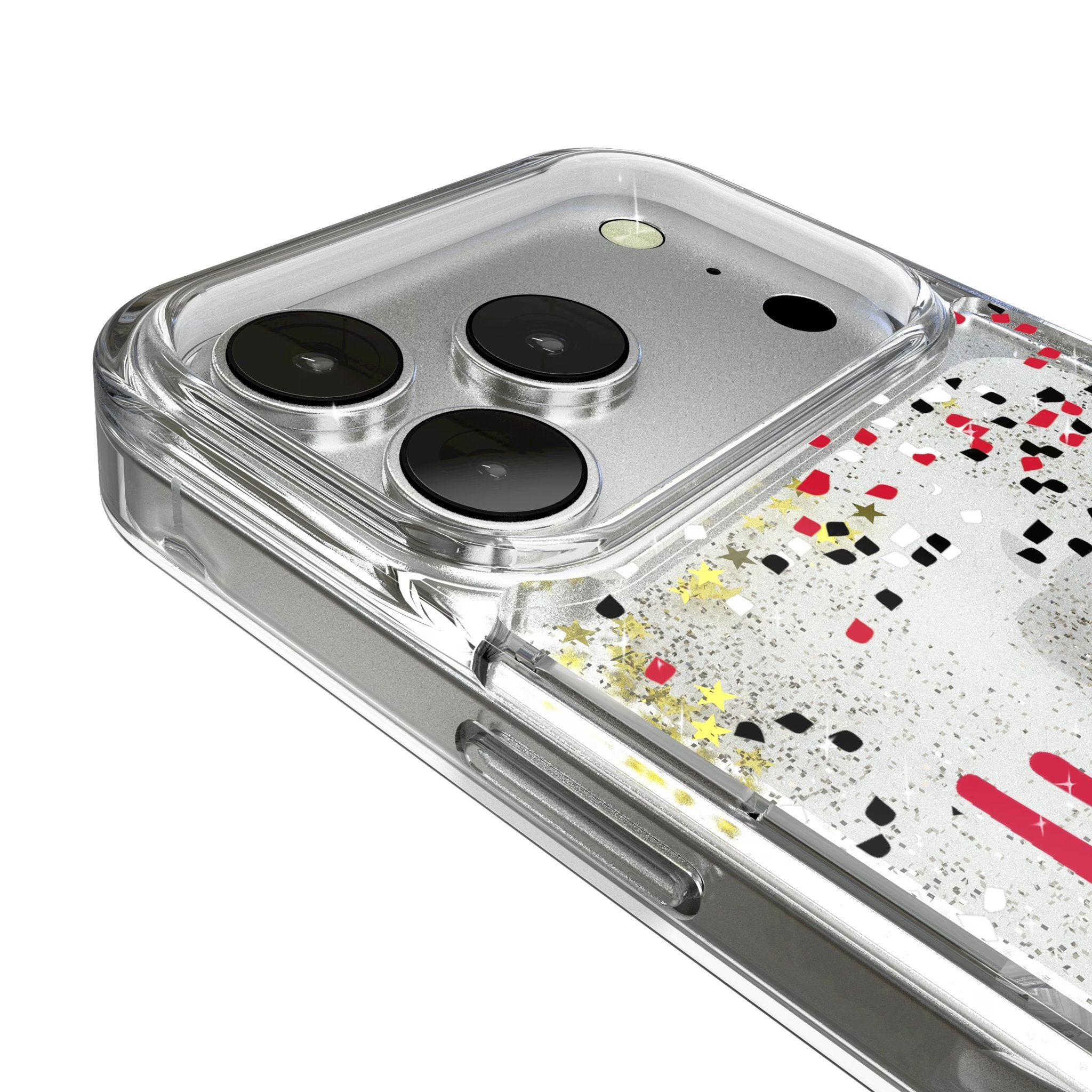 University of Nebraska Huskers Confetti Glitter Phone Case for Apple iPhone 17 Series 3