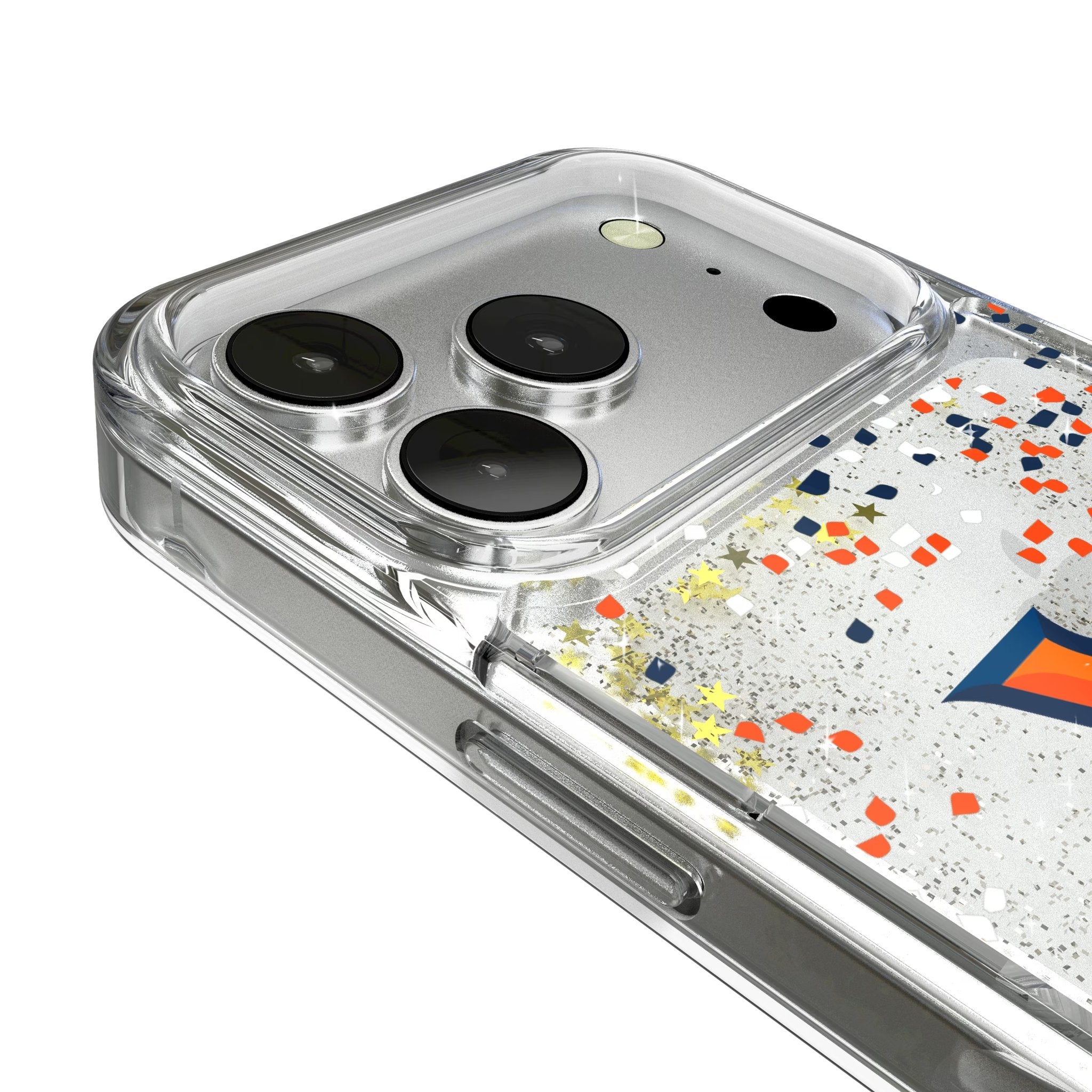 University of Virginia Cavaliers Confetti Glitter Phone Case for Apple iPhone 17 Series 3