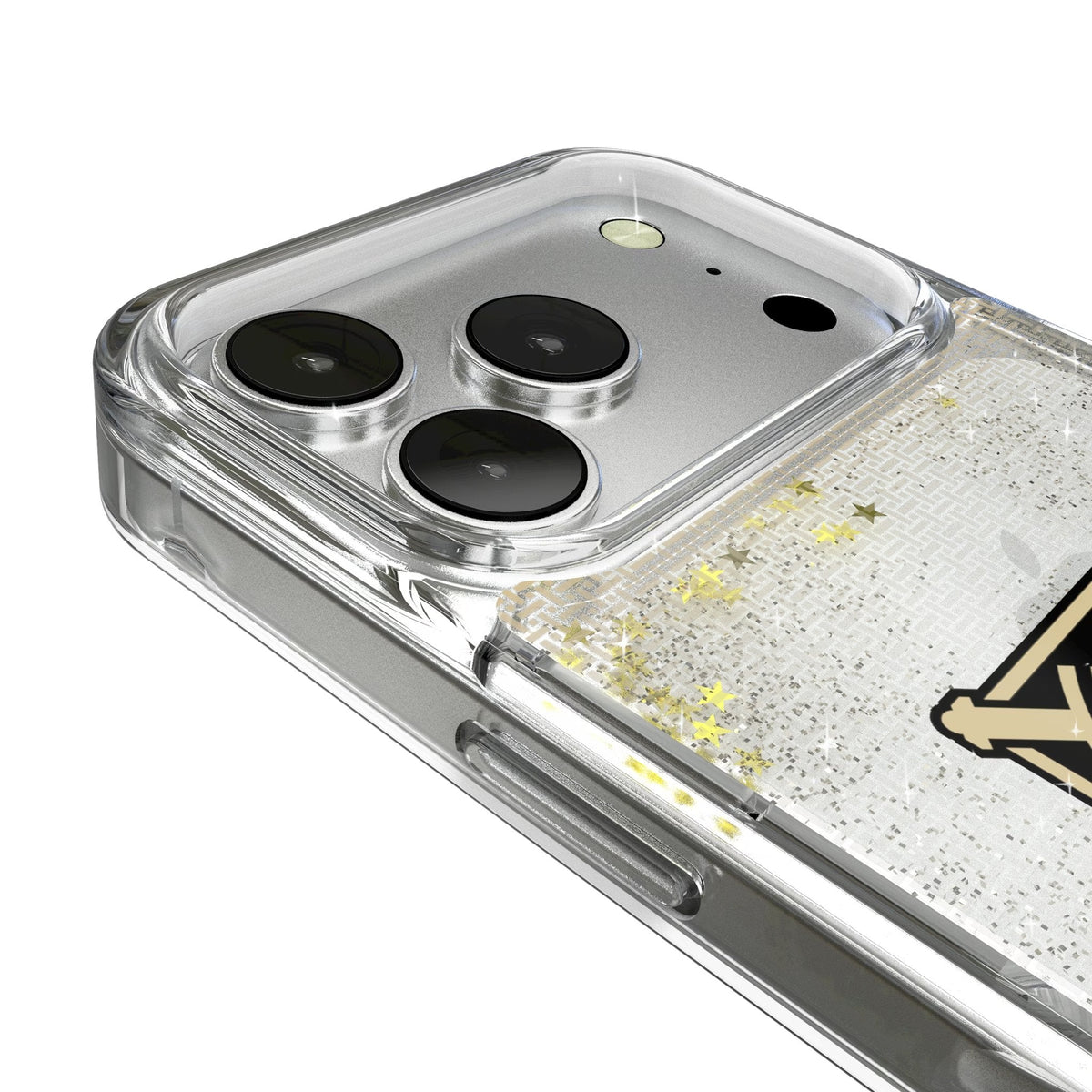 United States Military Academy Black Knights Linen Glitter Phone Case for Apple iPhone 17 Series 3