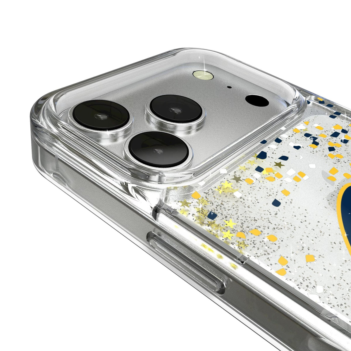 University of California Berkeley Golden Bears Confetti Glitter Phone Case for Apple iPhone 17 Series 3