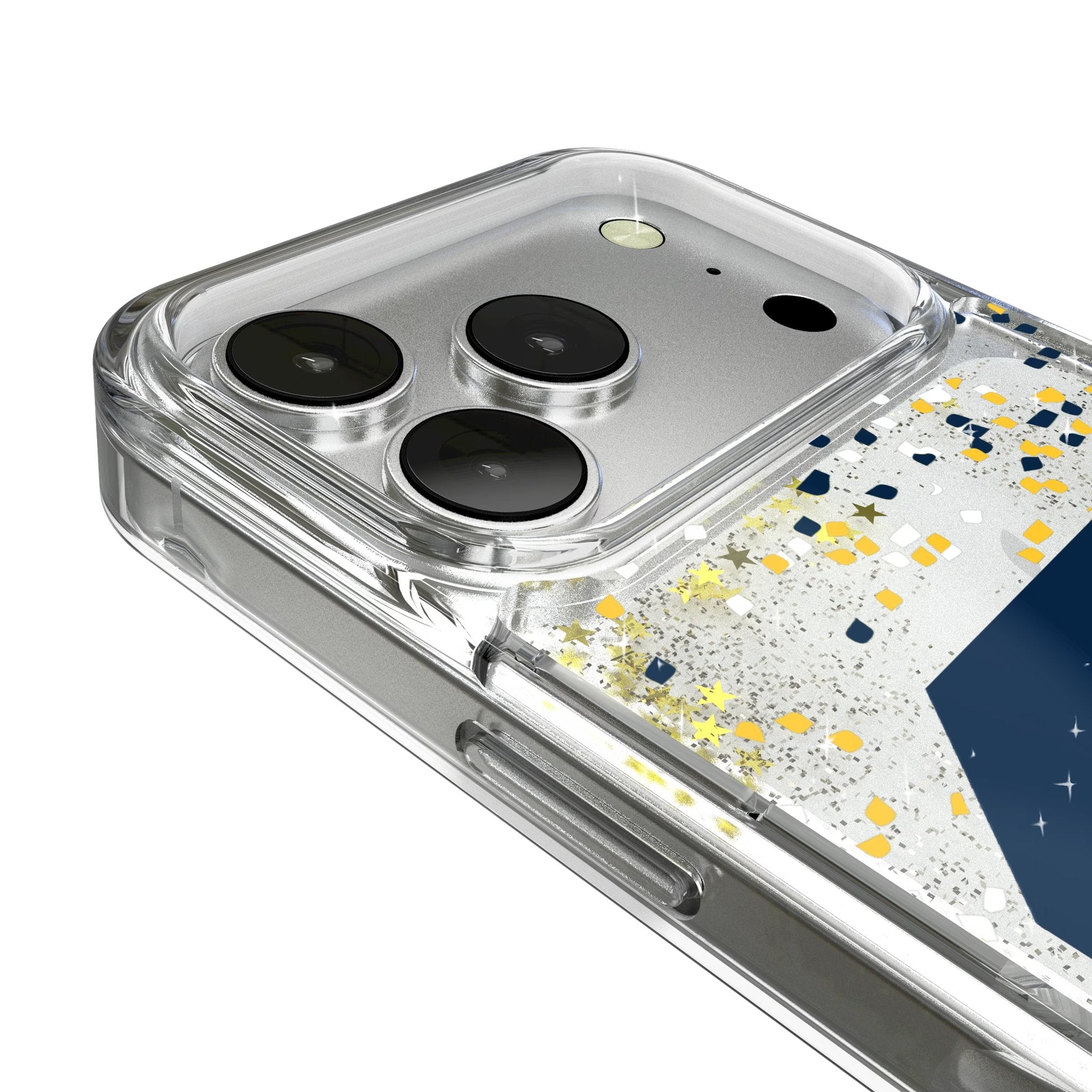 University of California Berkeley Golden Bears Confetti Glitter Phone Case for Apple iPhone 17 Series 3