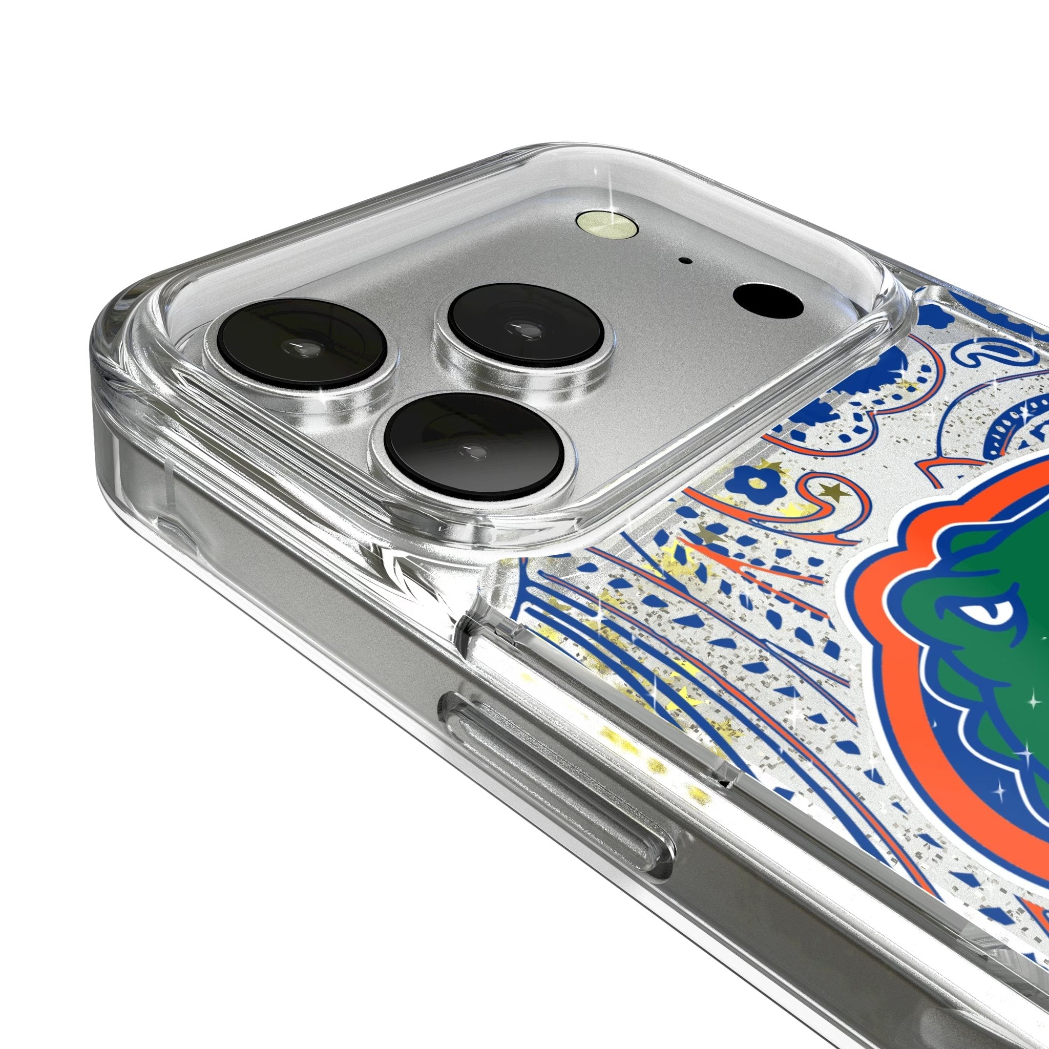 University of Florida Gators Paisley Glitter Phone Case for Apple iPhone 17 Series 2