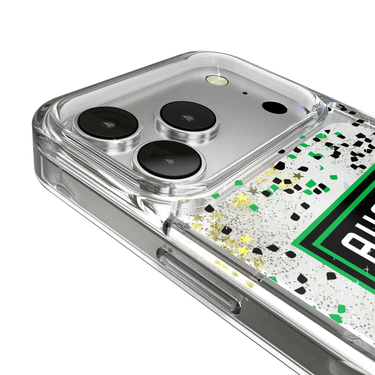 Austin FC Confetti Glitter Phone Case for Apple iPhone 17 Series 3