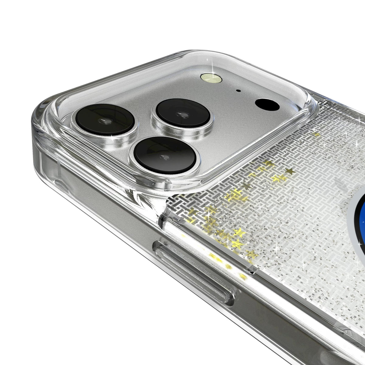 CF Montreal Linen Glitter Phone Case for Apple iPhone 17 Series 3