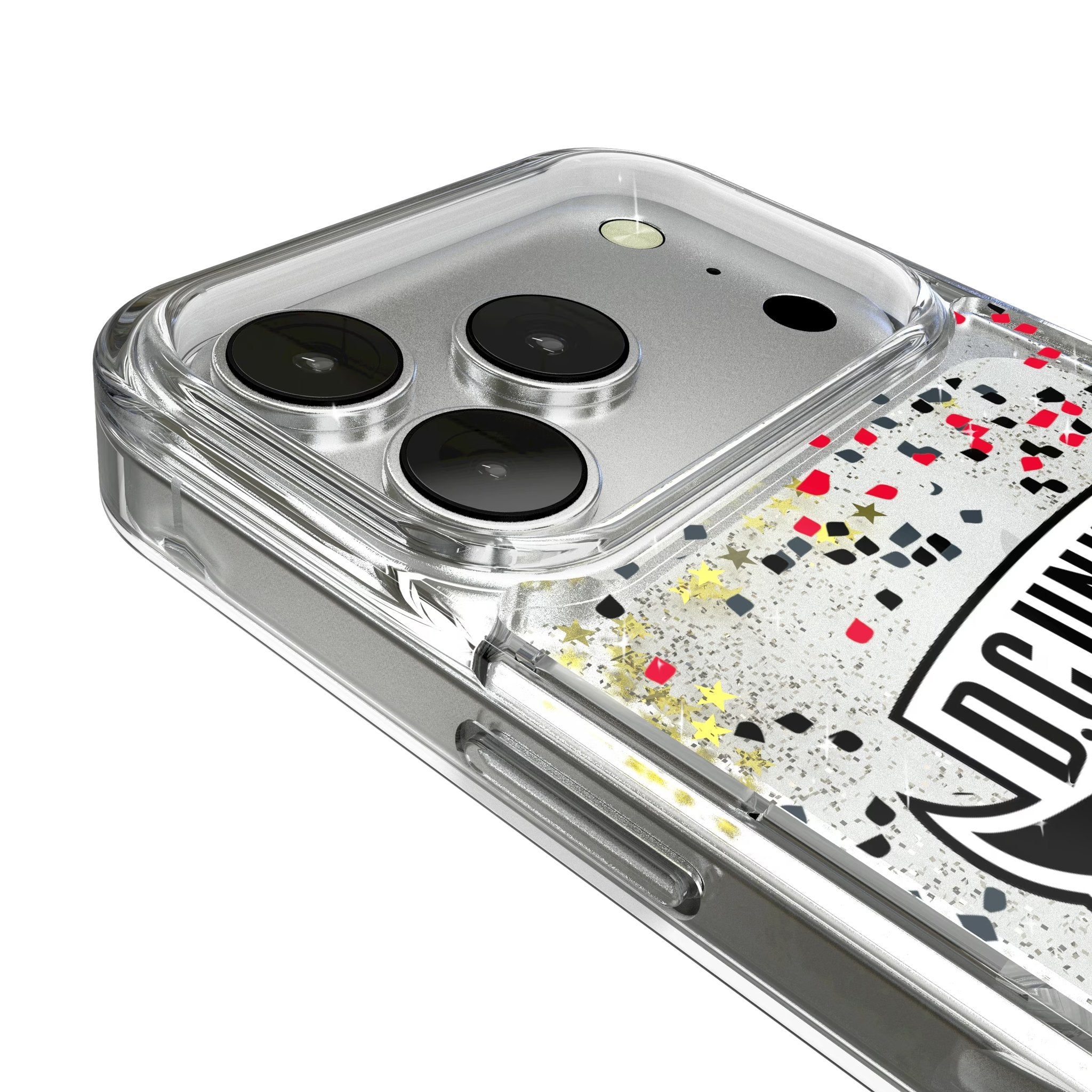 DC United Confetti Glitter Phone Case for Apple iPhone 17 Series 3