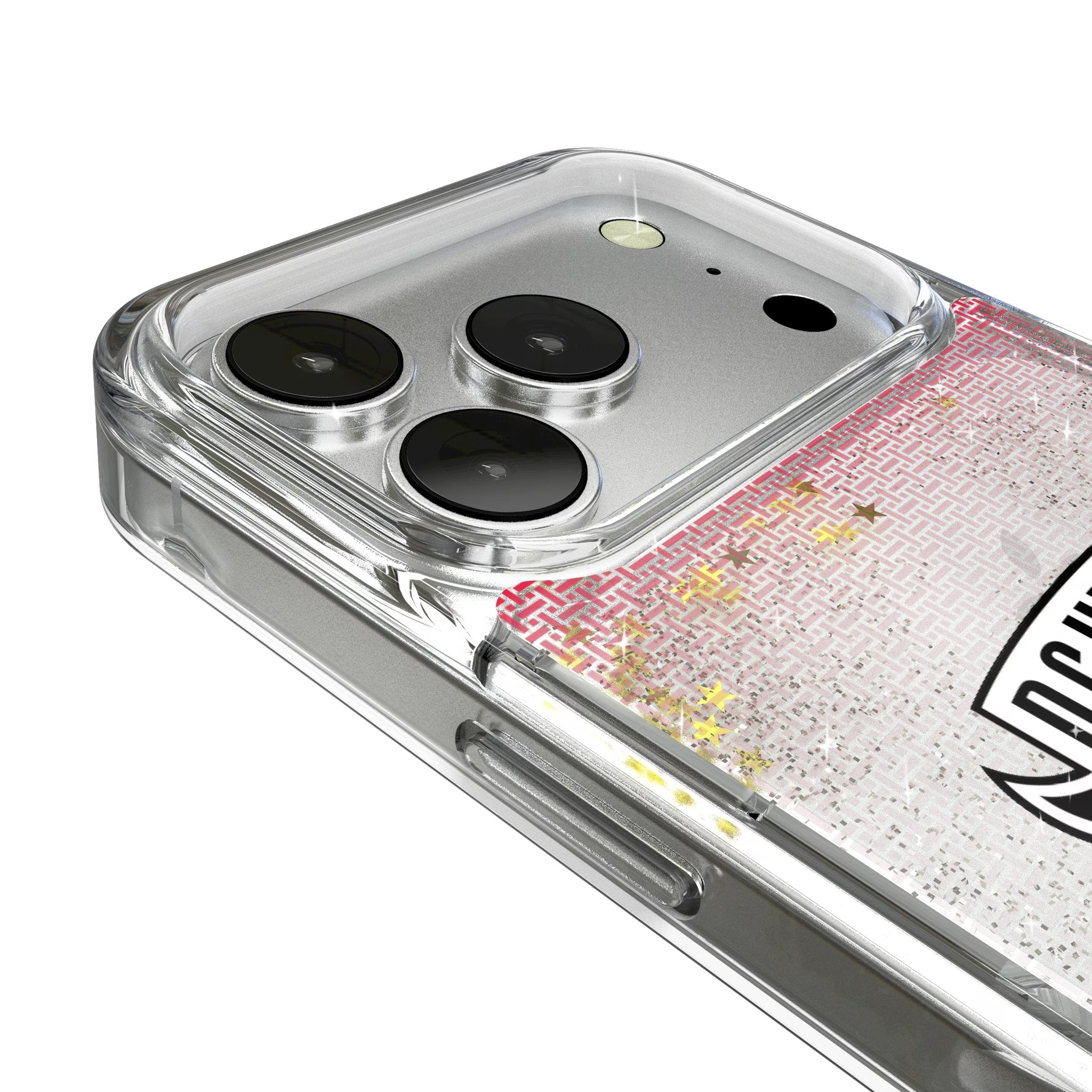 DC United Linen Glitter Phone Case for Apple iPhone 17 Series 3
